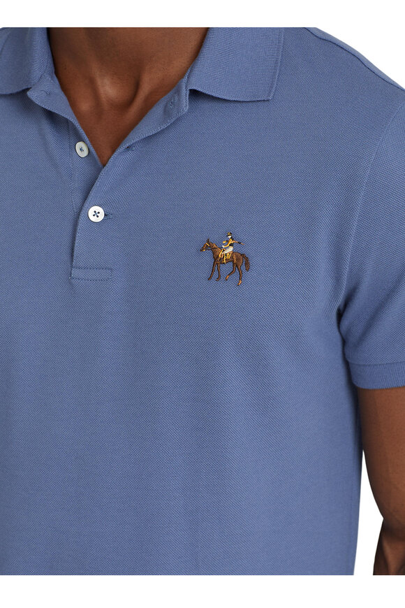 Ralph Lauren Purple Label - Blue Short Sleeve Polo