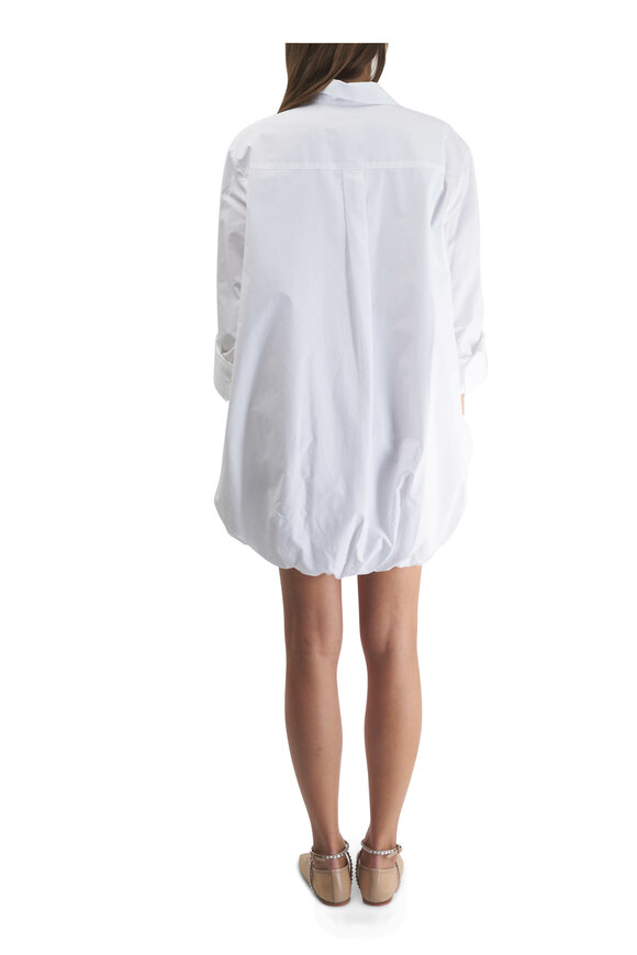 TWP - Lunch at LouLou White Balloon Hem Tunic