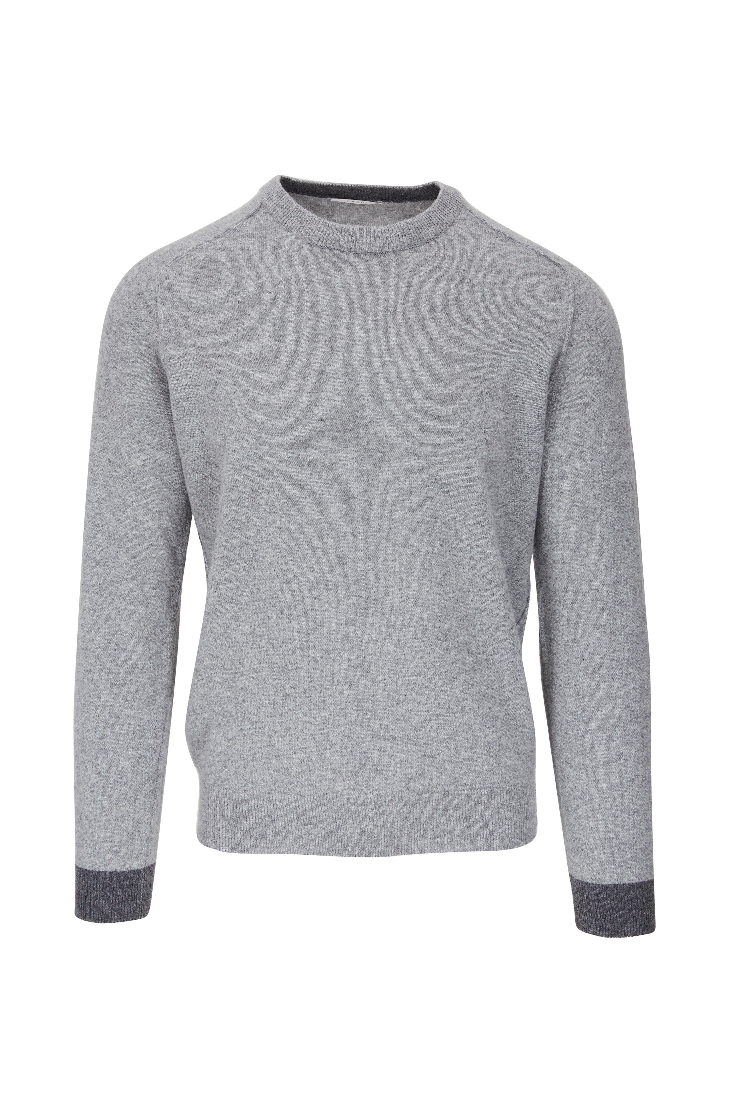 Fradi - Gray Wool Raglan Sleeve Sweater | Mitchell Stores