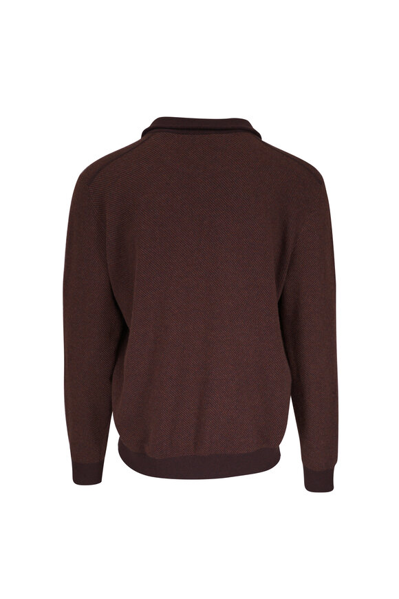 ラルフローレン　パープルレーベル　ケーブルニット　23AW ウール　現行　M RALPH LAUREN PurpleLabel(ラルフローレン パープルレーベル