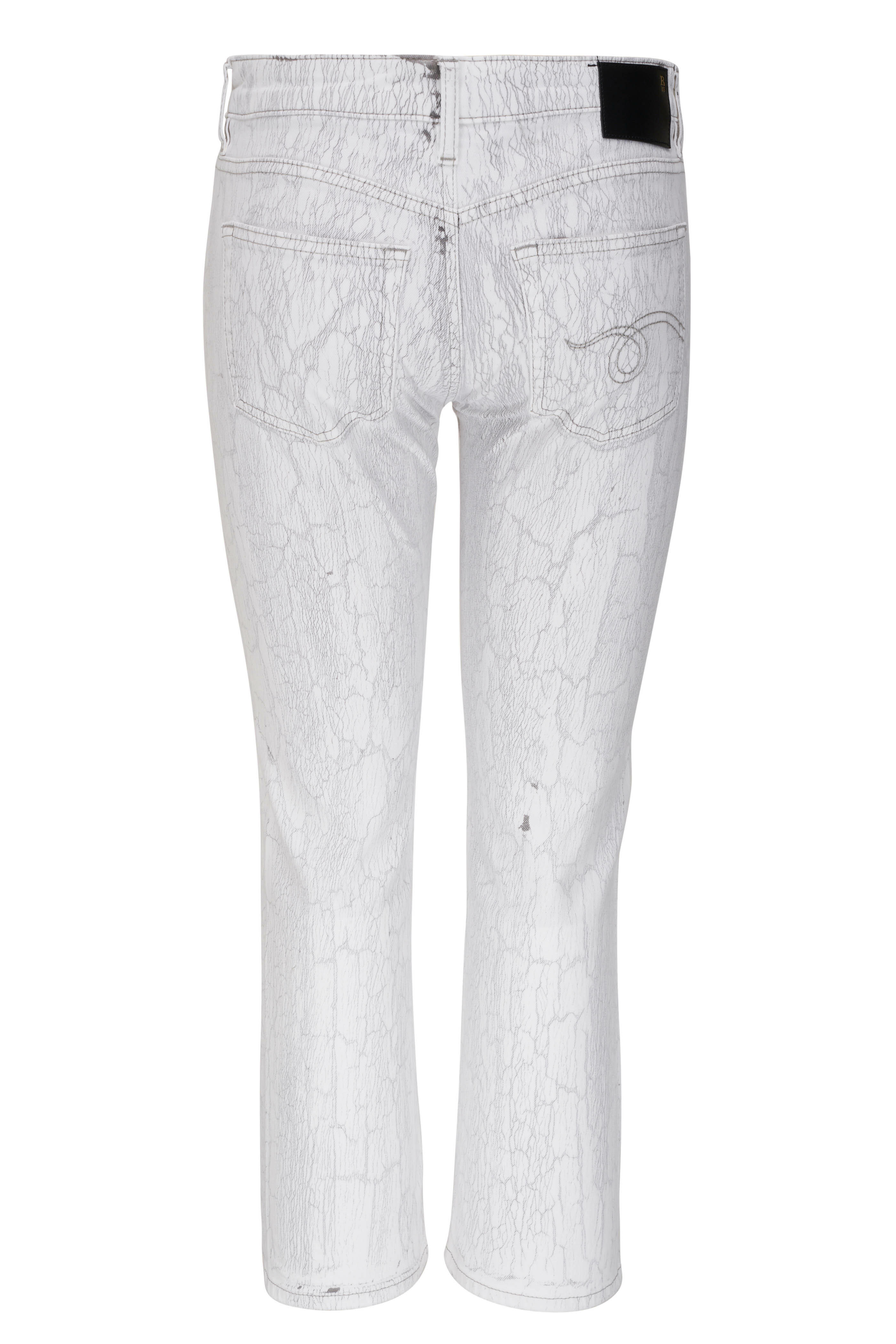 ボトムスその他 ICON DENIM Women Pants LEA GR1007 GREY R13 - Boy Straight Crackled Gray Jean | Mitchell Stores