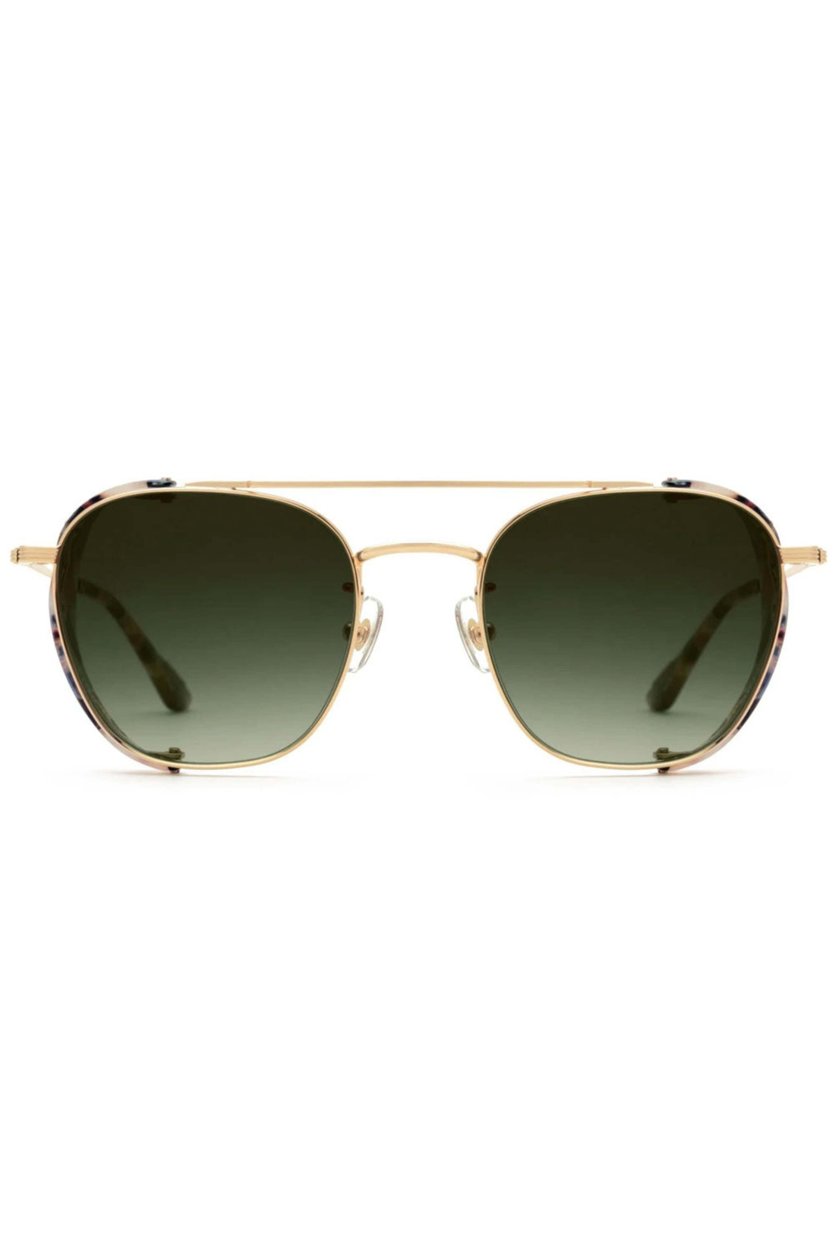 Krewe - Earheart Blinker Sunglasses in Capri 24K