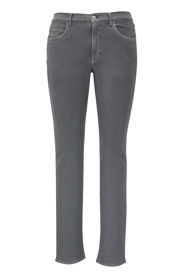 Faherty Brand Slate Stretch Terry Five Pocket Pant