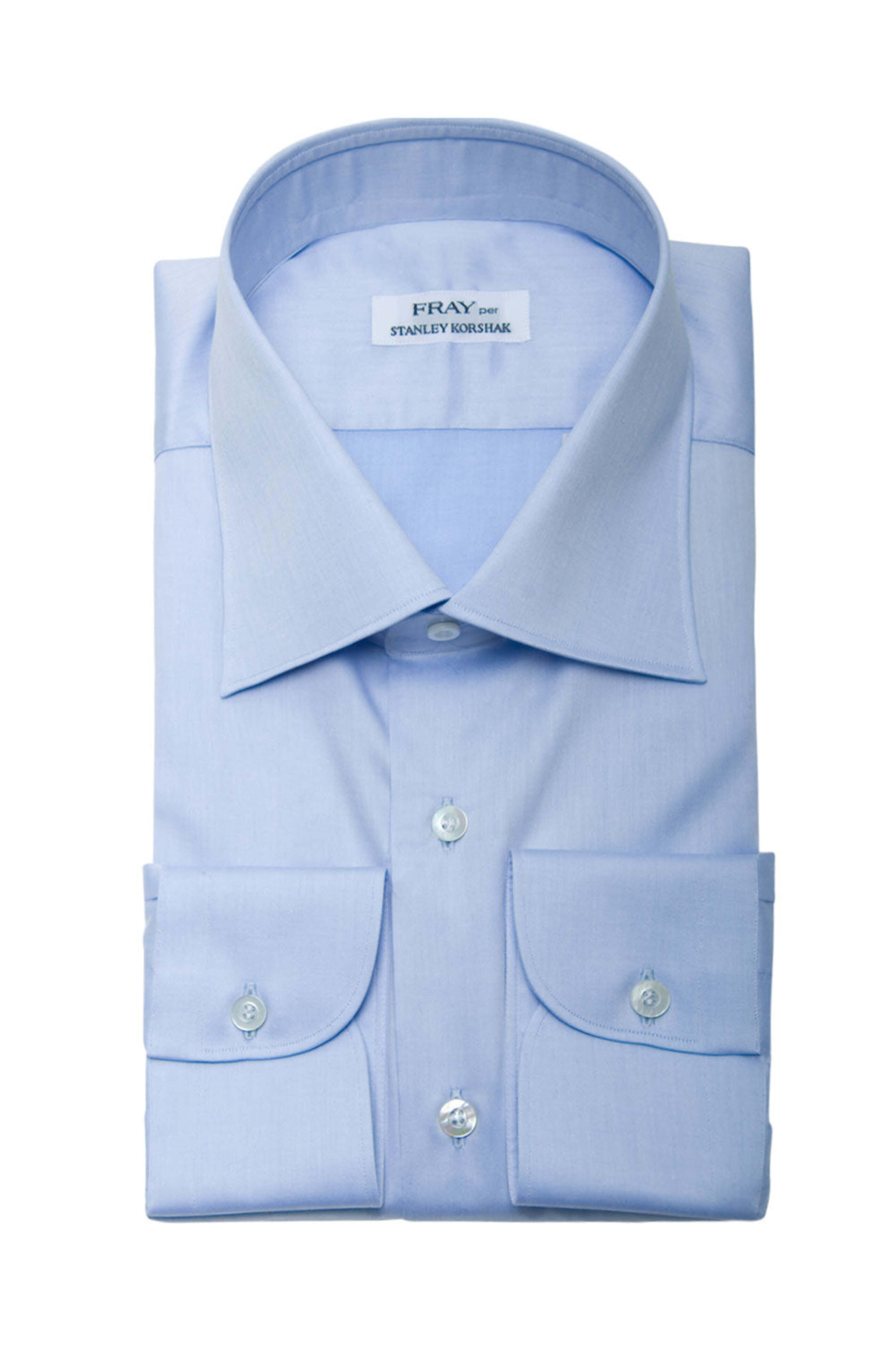 Fray - Solid Light Blue Byron Dress Shirt