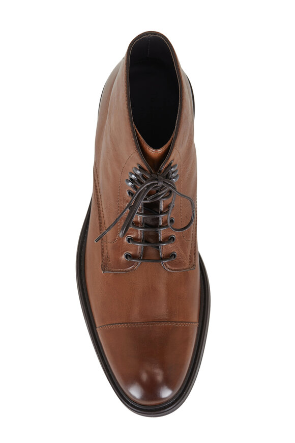 To Boot New York - Burkett Leather Lace-Up Boot