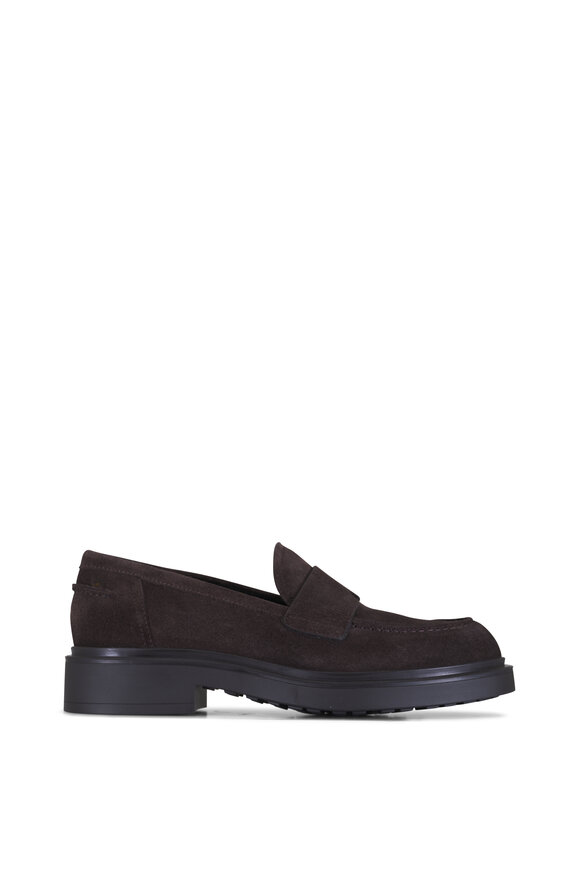 AGL Loren College Brown Suede Moccasin - view 3