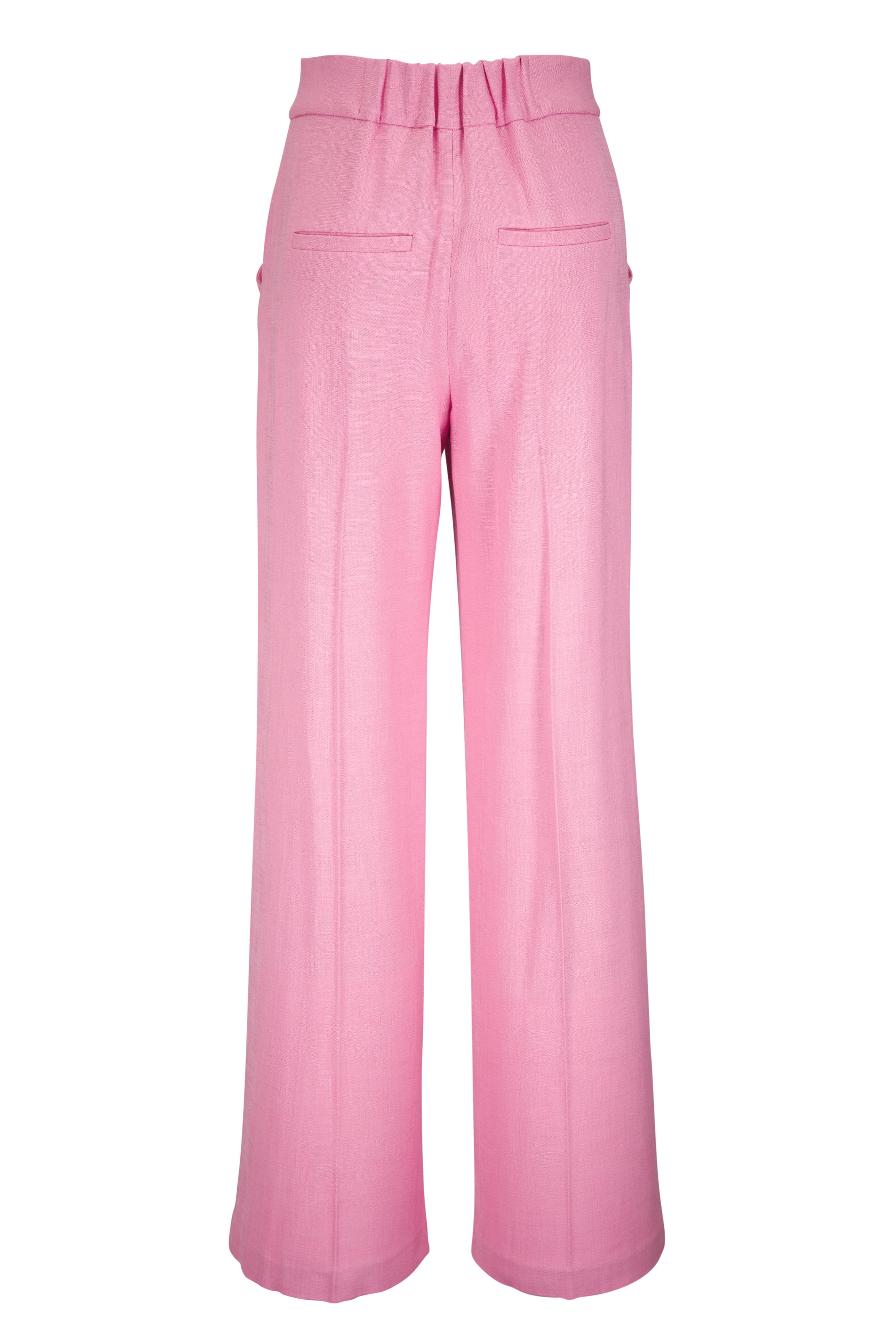 Veronica Beard - Marbeau Petal Pink Wide Leg Pant