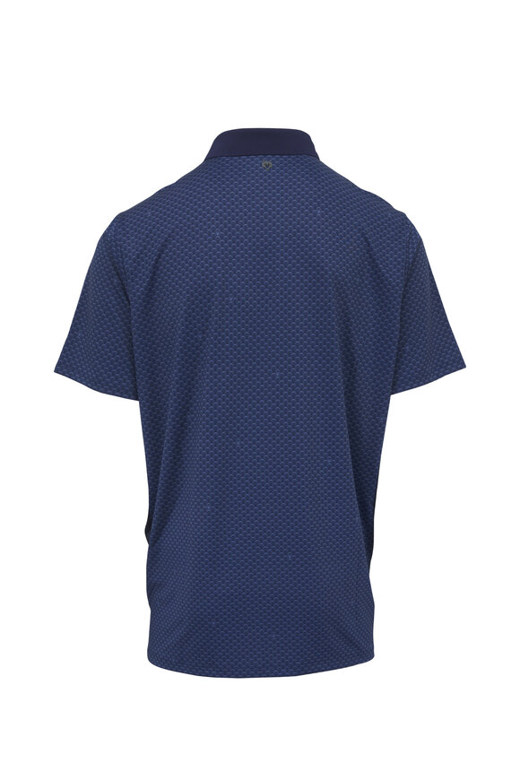 Greyson Ponderous Wolf Navy Blue Polo - view 3