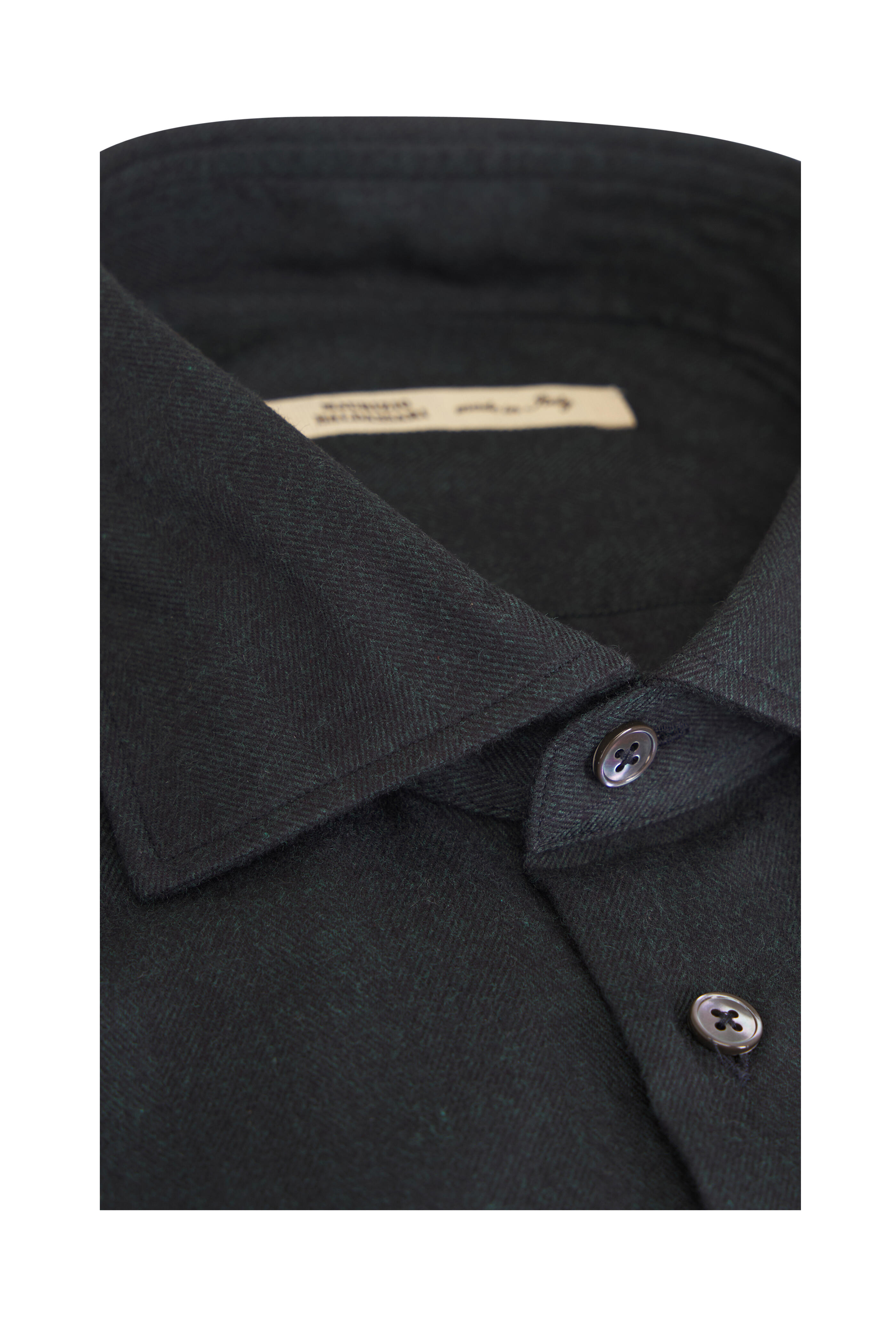 Maurizio Baldassari - Forest Green Sport Shirt - view 2