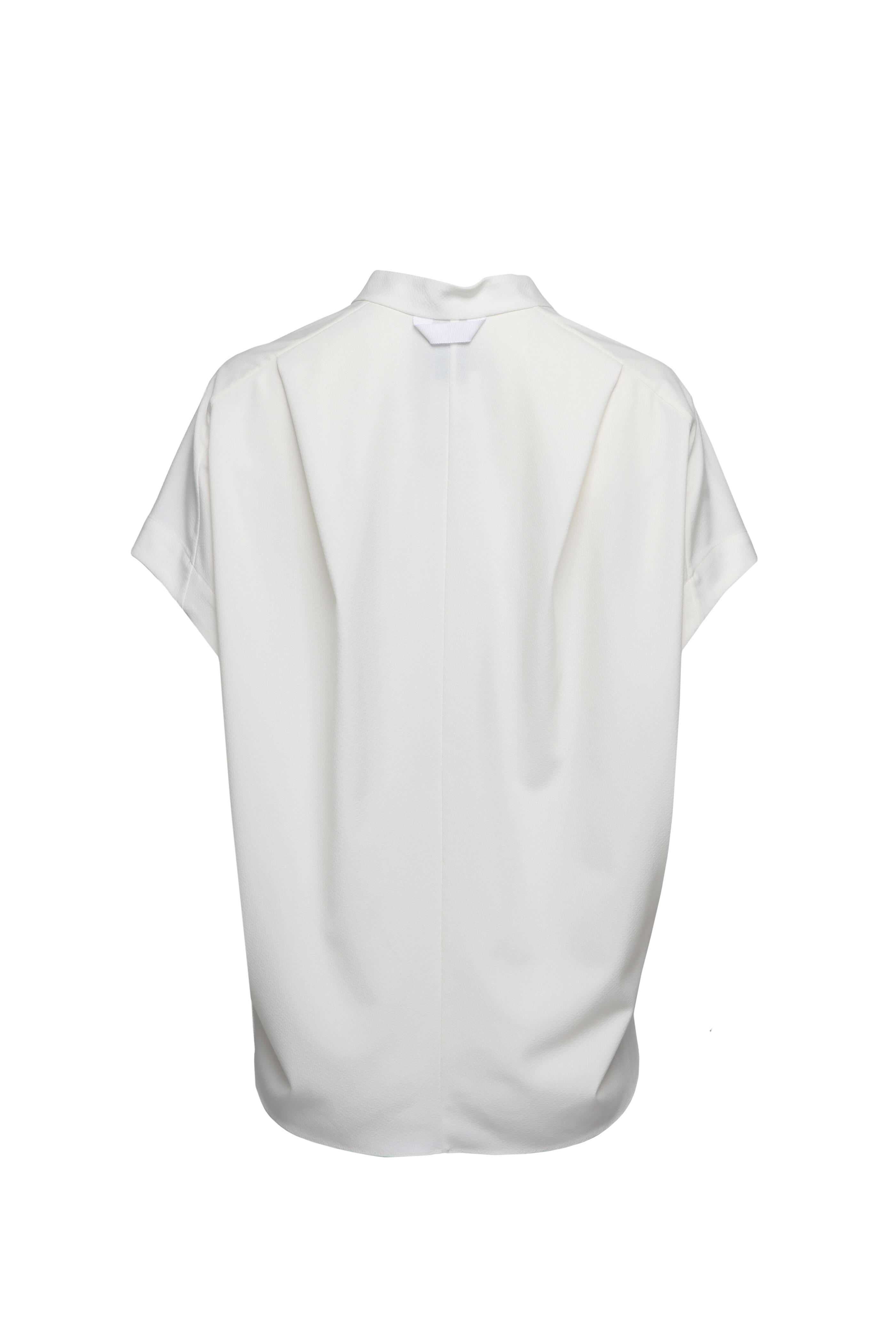 Zero + Maria Cornejo - Fin Gaban White Matte Ridge Shirt