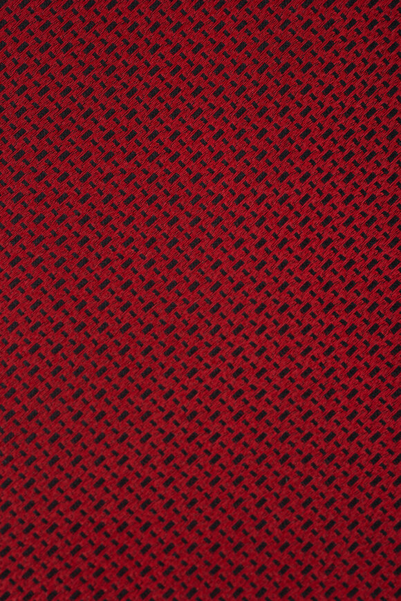 Brioni Silk Tie Navy Red Geometric