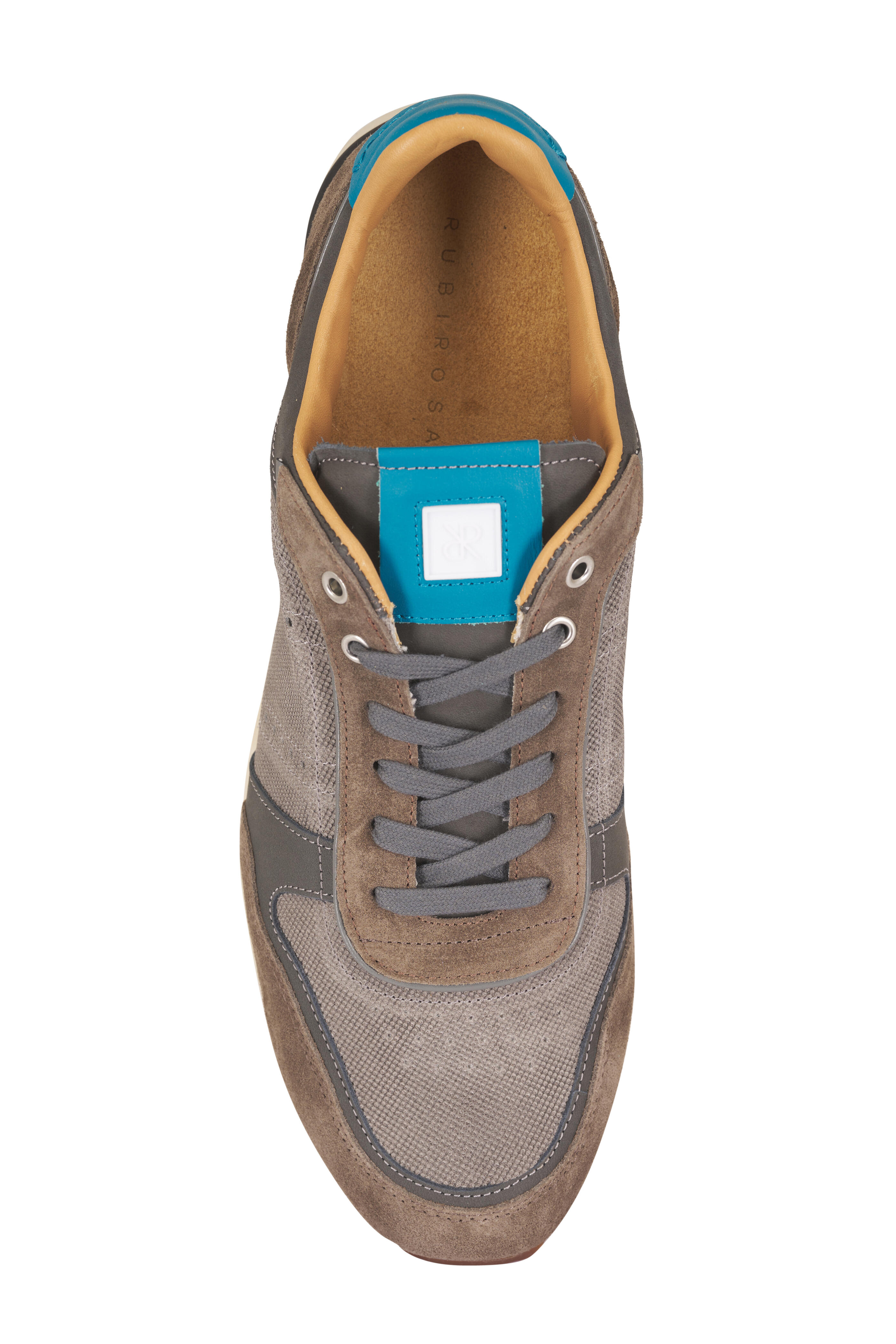 Rubirosa - Joan Gray & Brown Suede Sneaker - view 7
