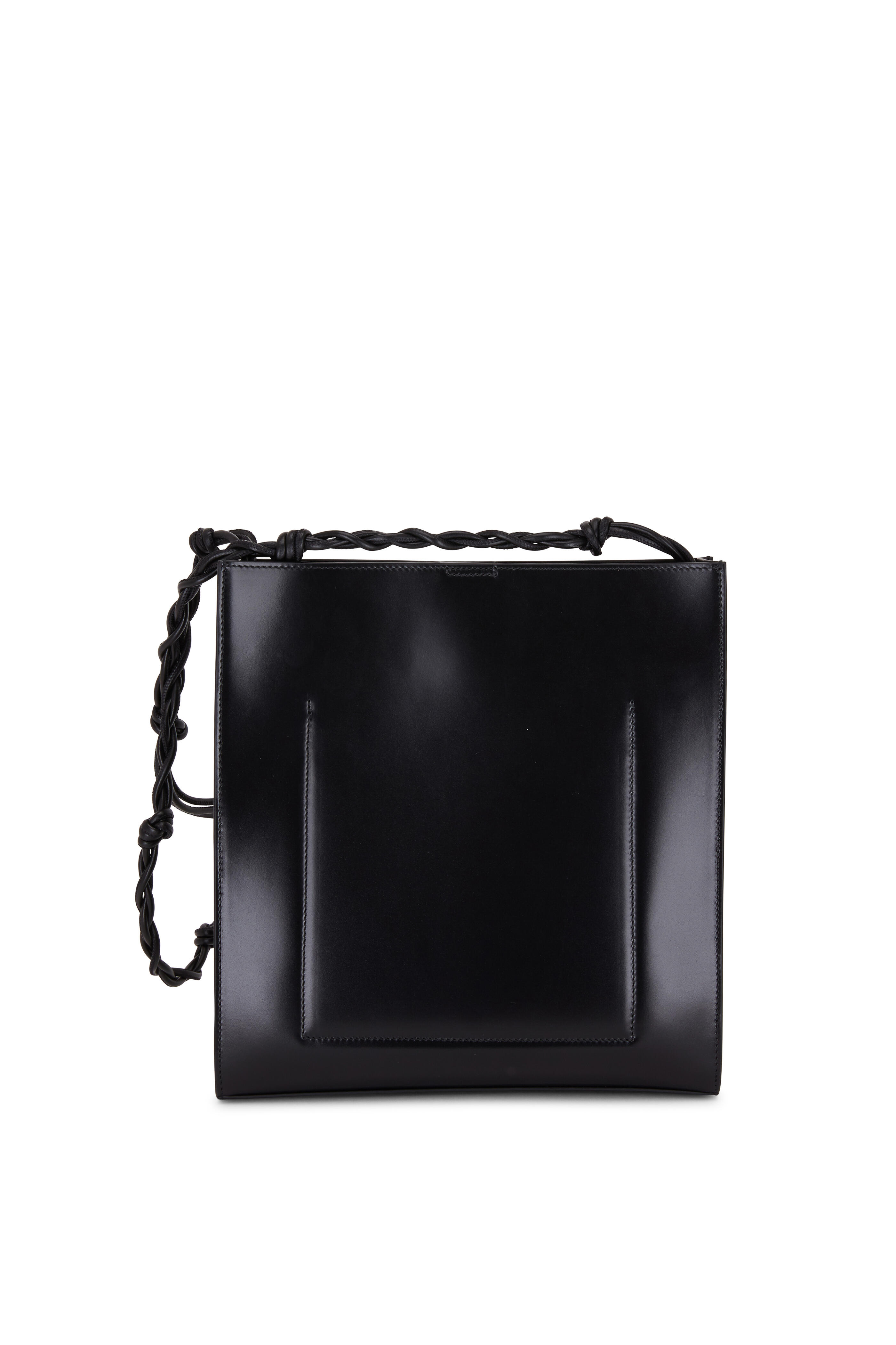 ショルダーバッグ Jil Sander Medium Tangle leather crossbody bag Jil Sander Medium Tangle Leather Crossbody Bag In Black