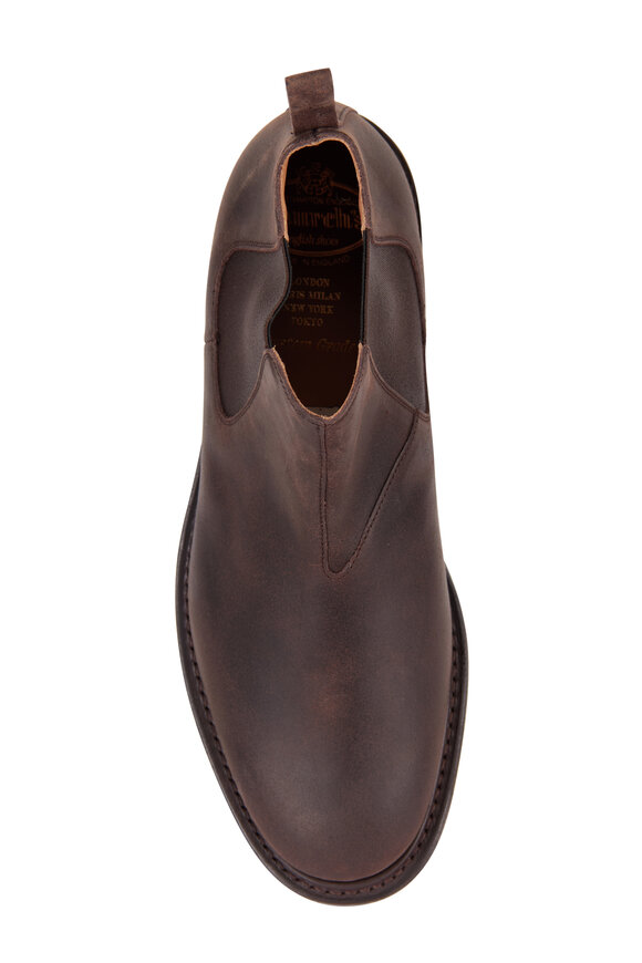 Church's Saenfiled 2R 2.0 Dark Brown Waxed Suede Boot - view 3