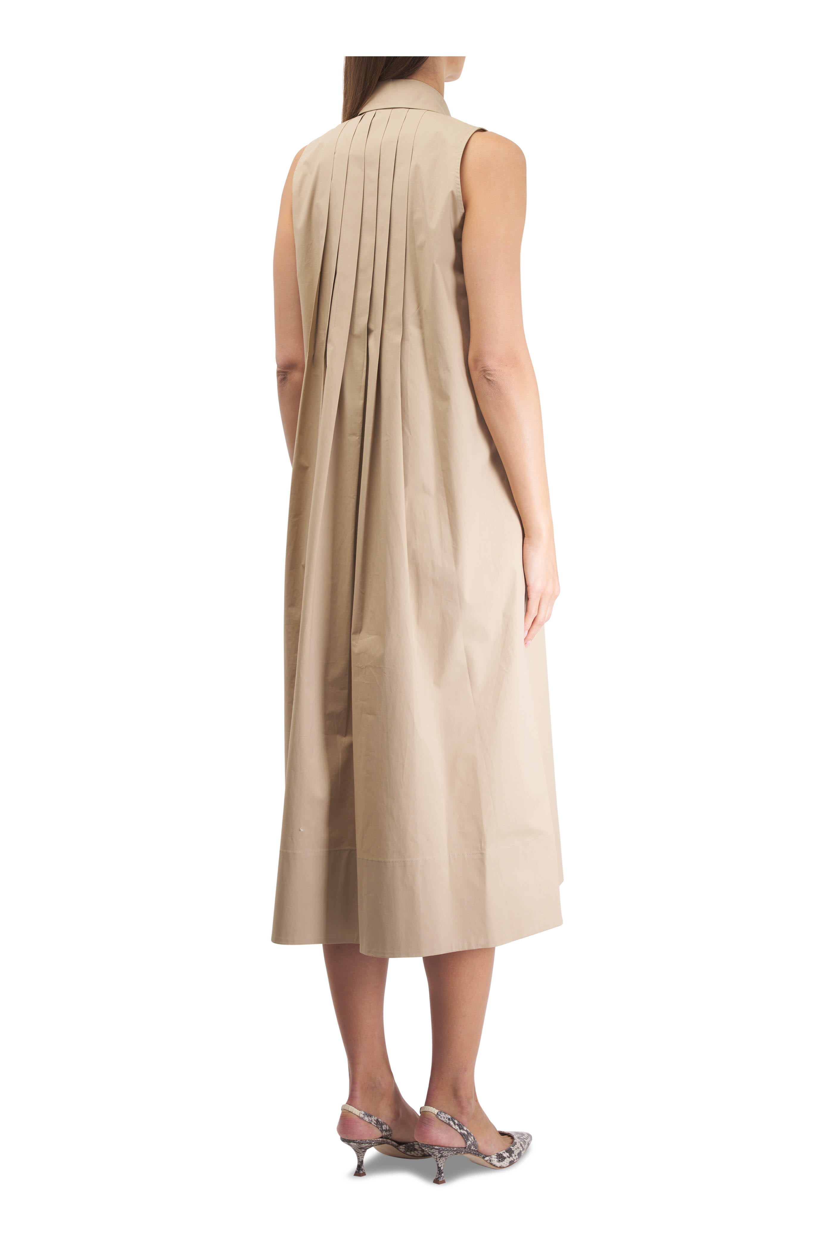 Antonelli - Montova Khaki Midi Dress