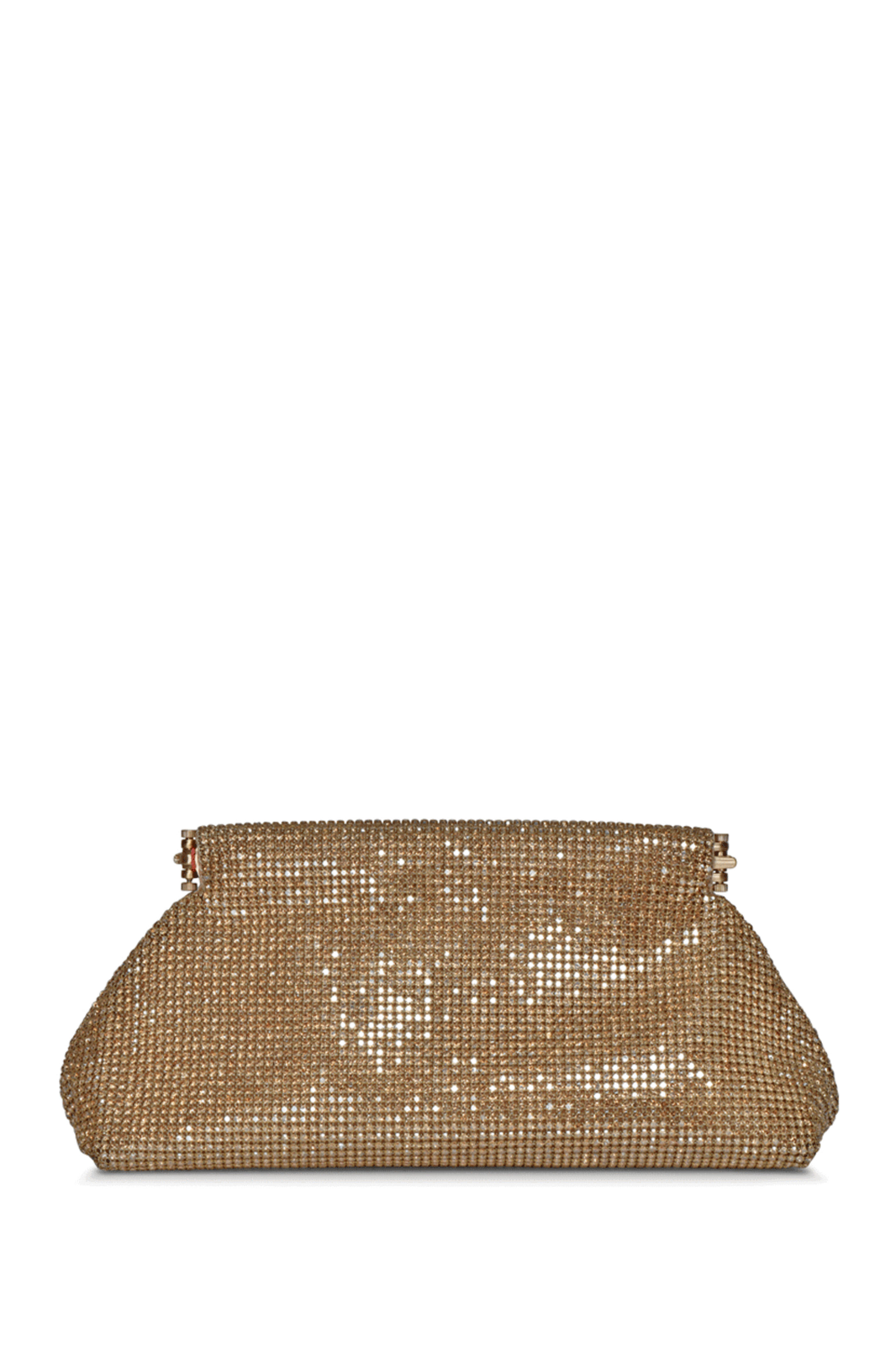 Cult Gaia - Mini Nala Clutch in Brass