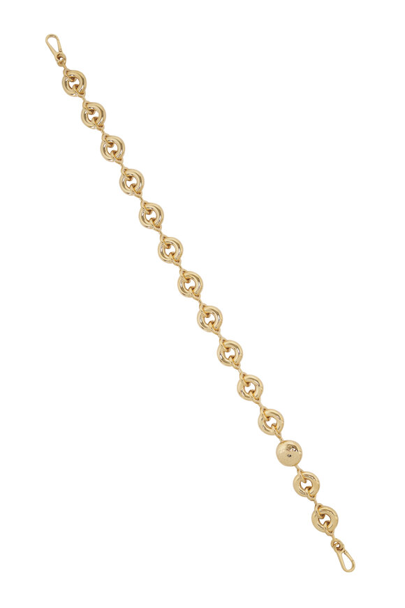 VIP【送料関税込】LOEWE DONUT CHAIN STRAP Chunky donut chain Gold - LOEWE