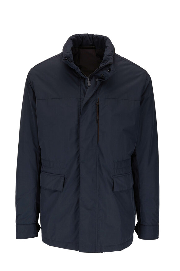 Zegna - Stratos Navy Blue Field Jacket