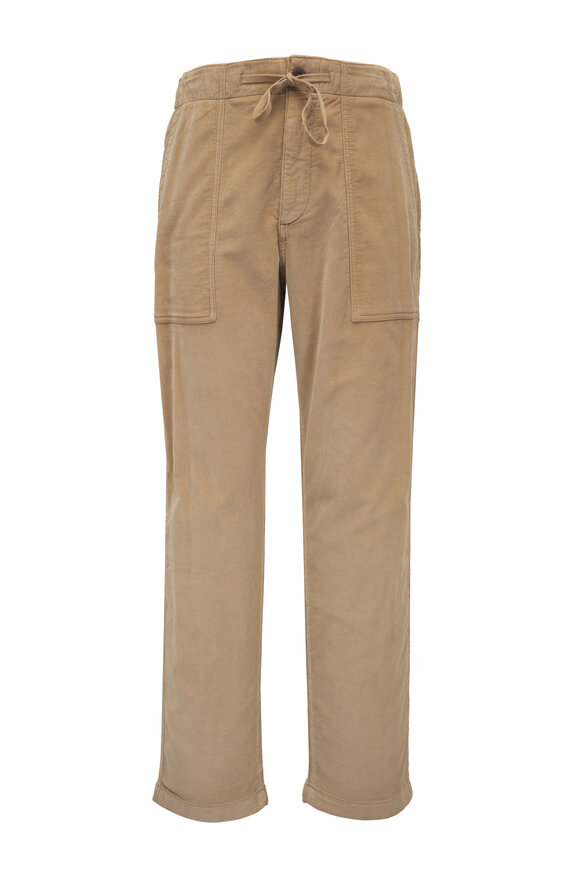 Faherty Brand Barley Stretch Terry Corduroy Utility Pant