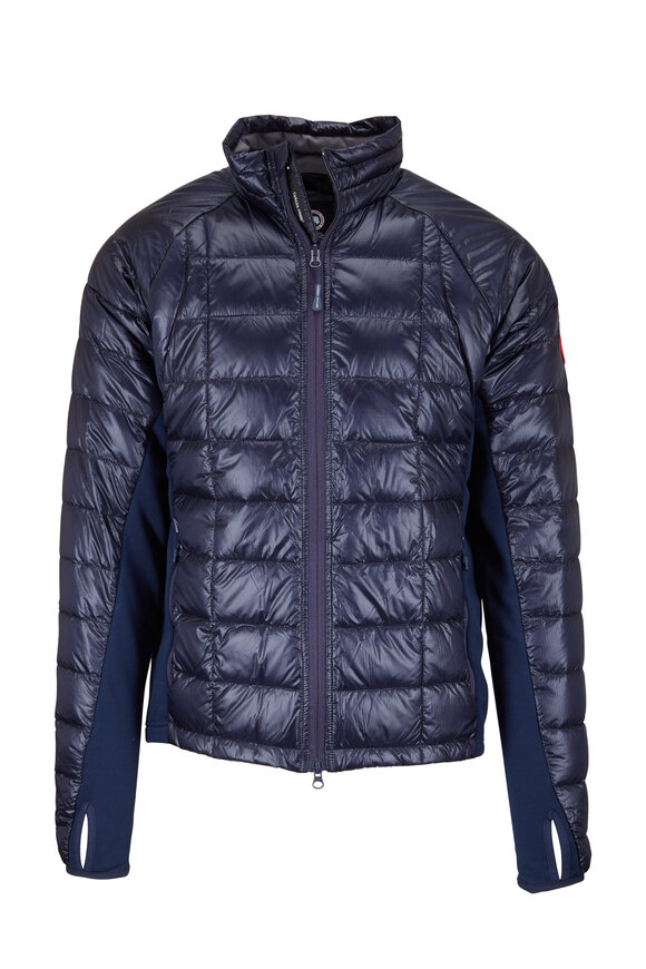 Hybridge Lite Navy Down Jacket