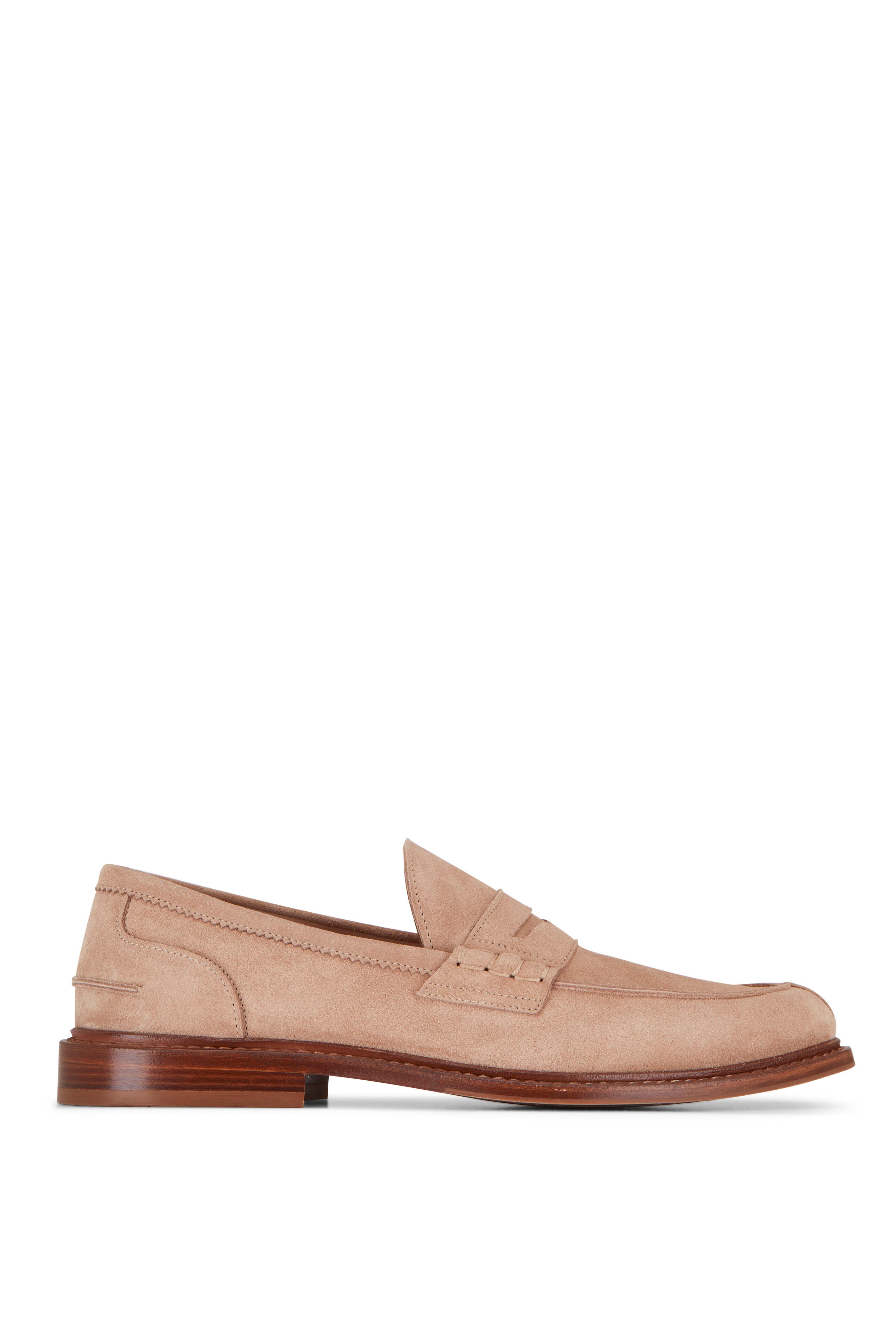 Brunello Cucinelli - Light Tan Suede Loafer