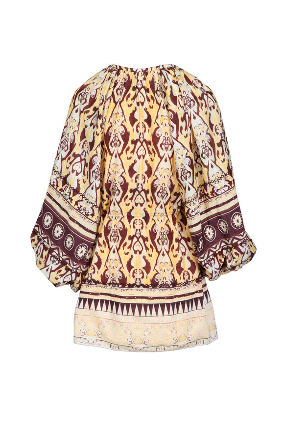 Maria Cher Yellow Delancey Vito Short Dress - view 2