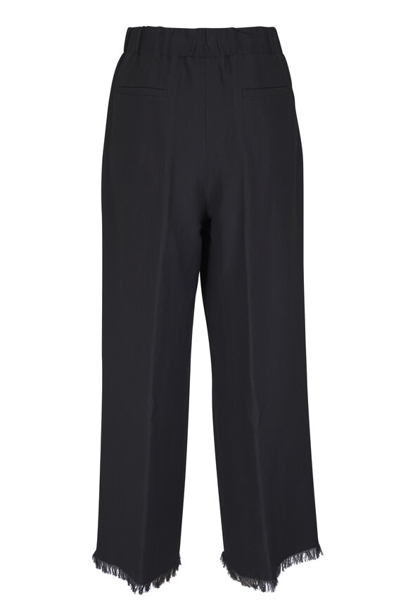 Antonelli Samuele Black Woven Pant - view 3