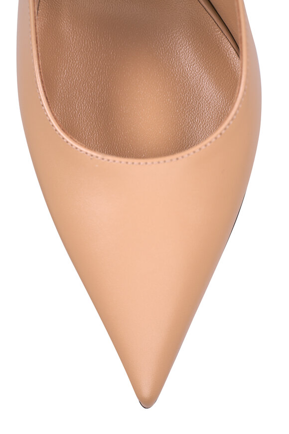 Jimmy Choo Love Chai Leather Slingback, 85mm - view 5