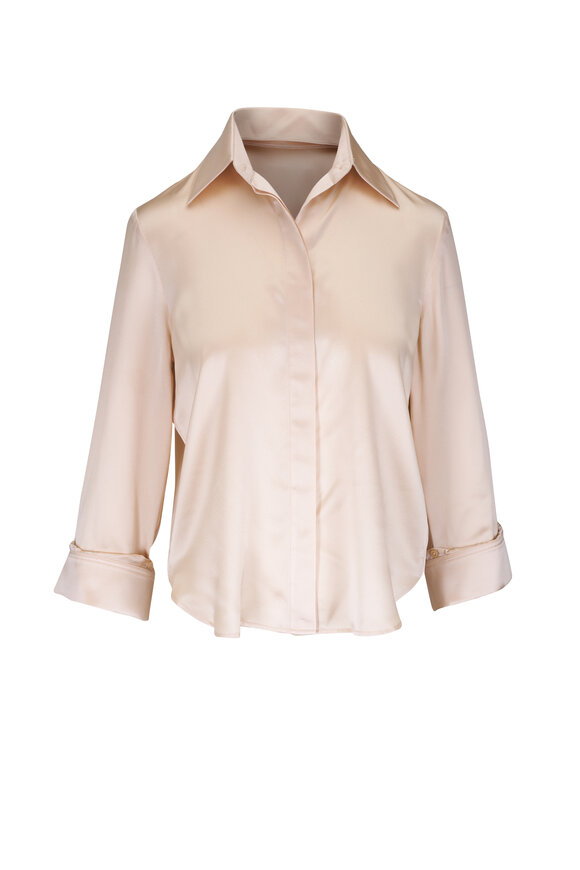 TWP - Boyfriend Silk Blouse