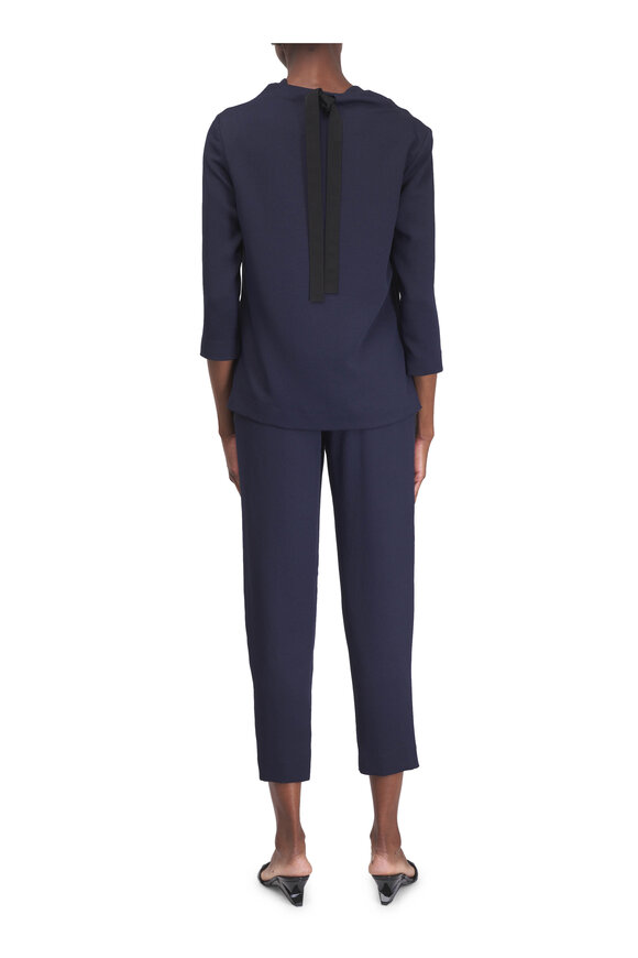 KZ_K Studio Margaret Navy Blue Blouse - view 4