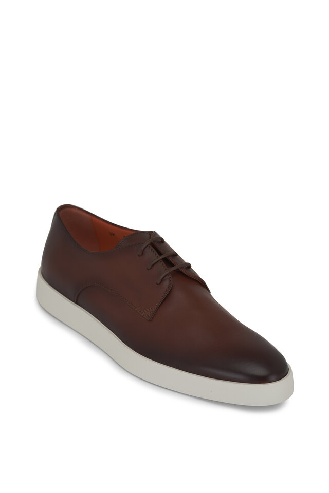 靴 Santoni Santoni - Daftest Gray Knit Sneaker | Mitchell Stores