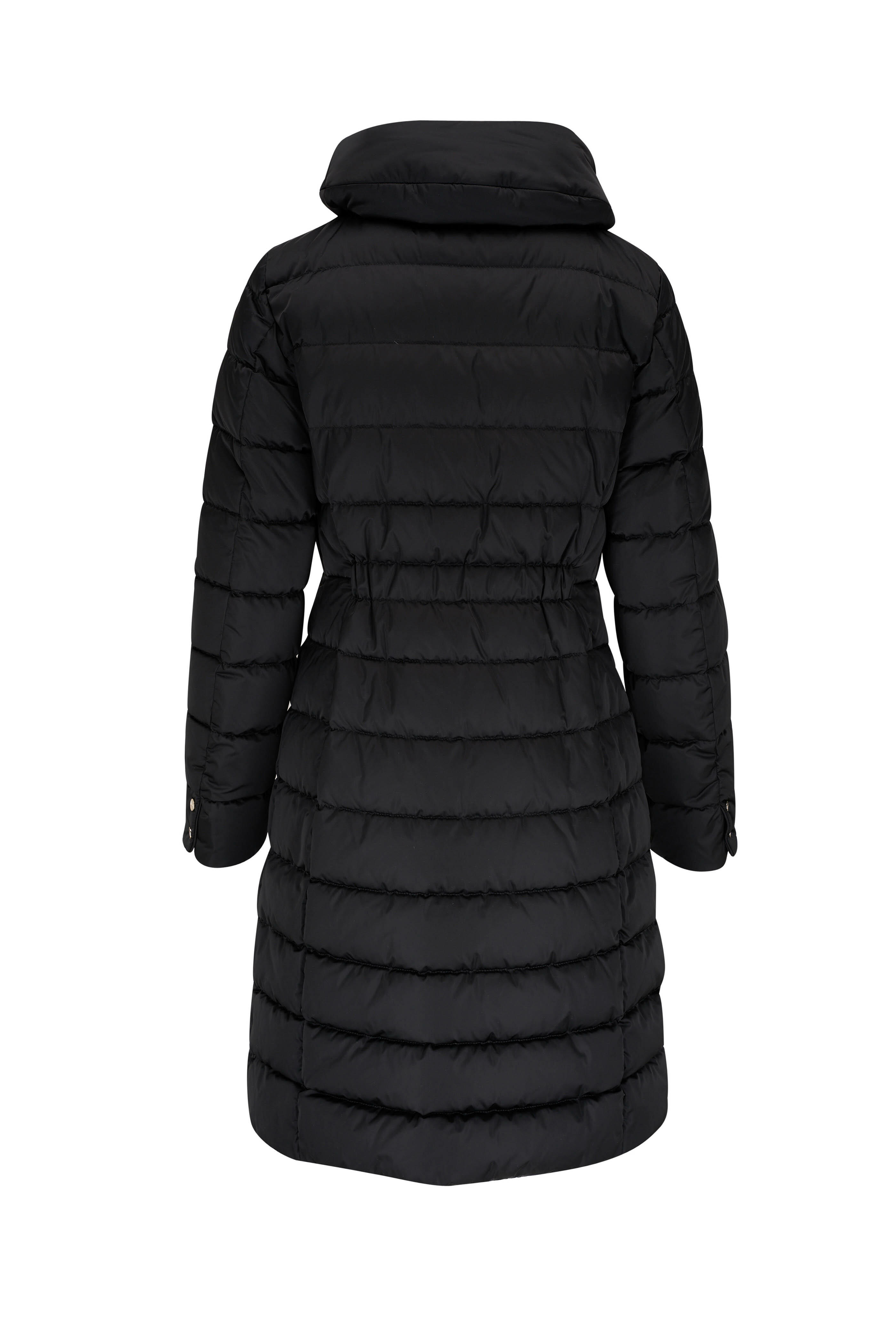 Herno Black Polyester Coat