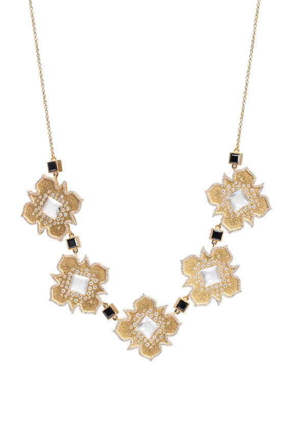 Coomi Spinel Motif Trinetra Necklace