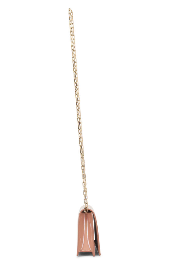Christian Louboutin Bettina Blush Patent Leather Clutch - view 3