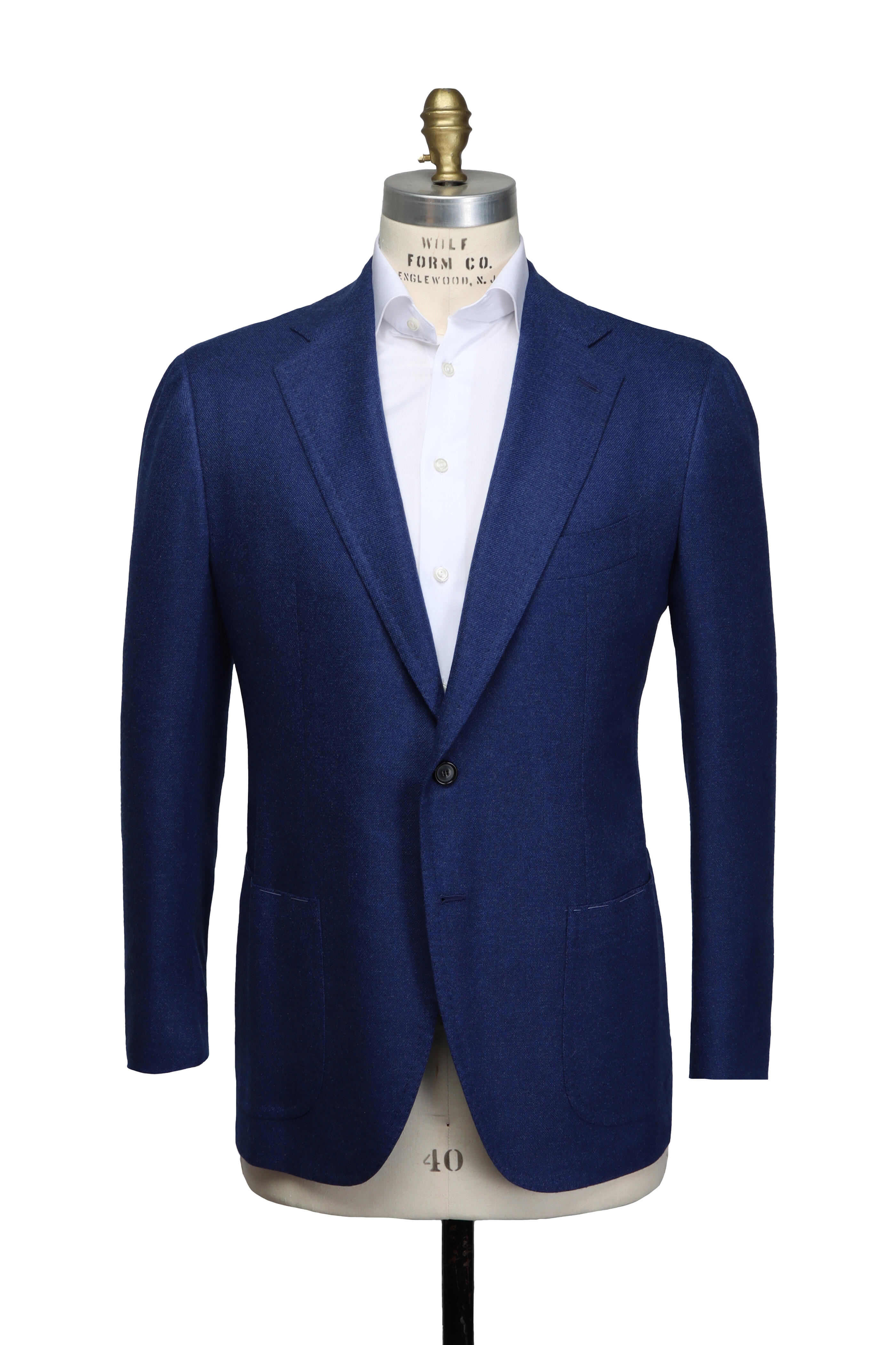 Cesare Attolini - Solid Blue Cashmere Sportcoat