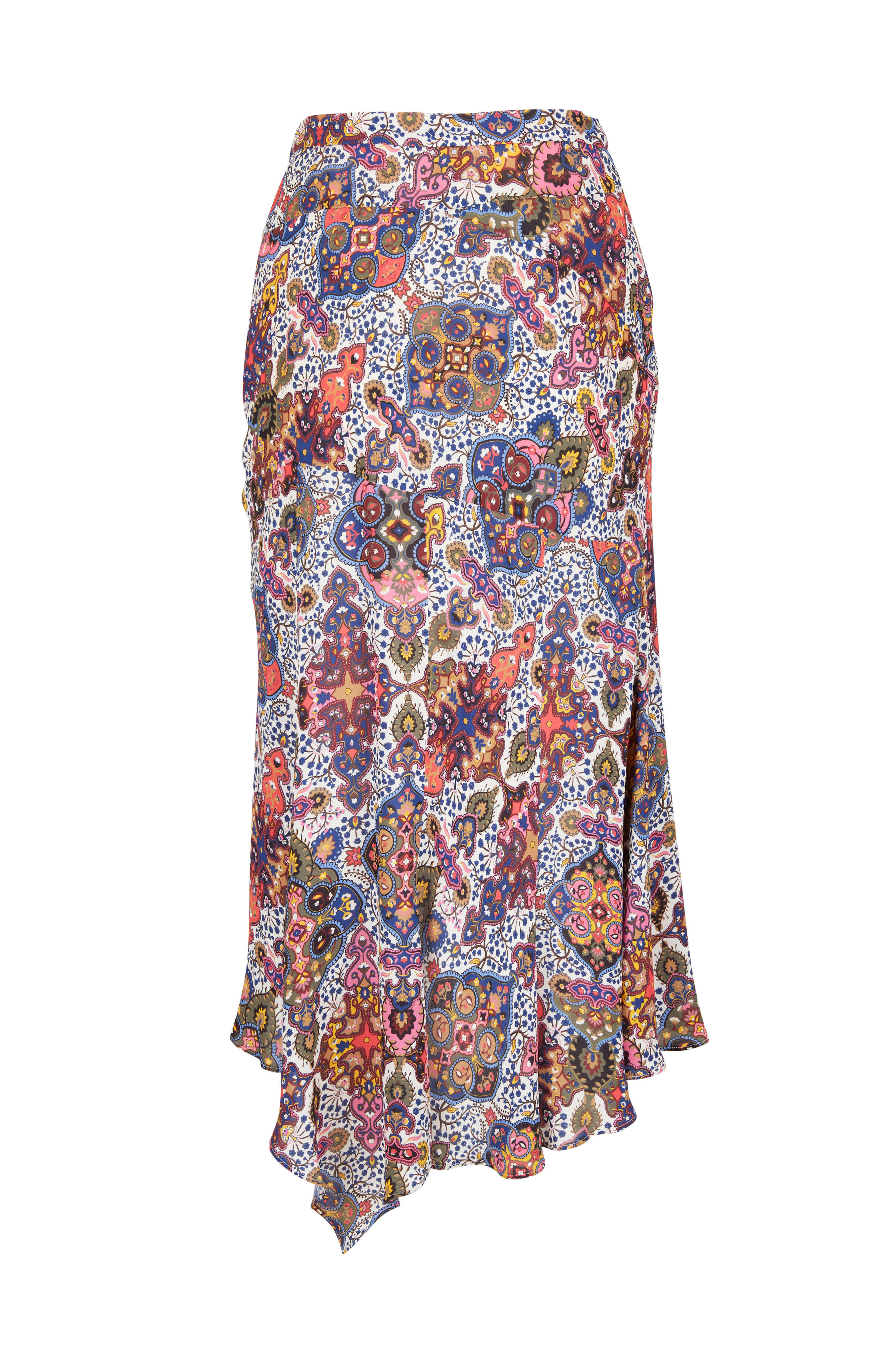 Veronica Beard - Mac Tapestry Print Midi Skirt | Mitchell Stores