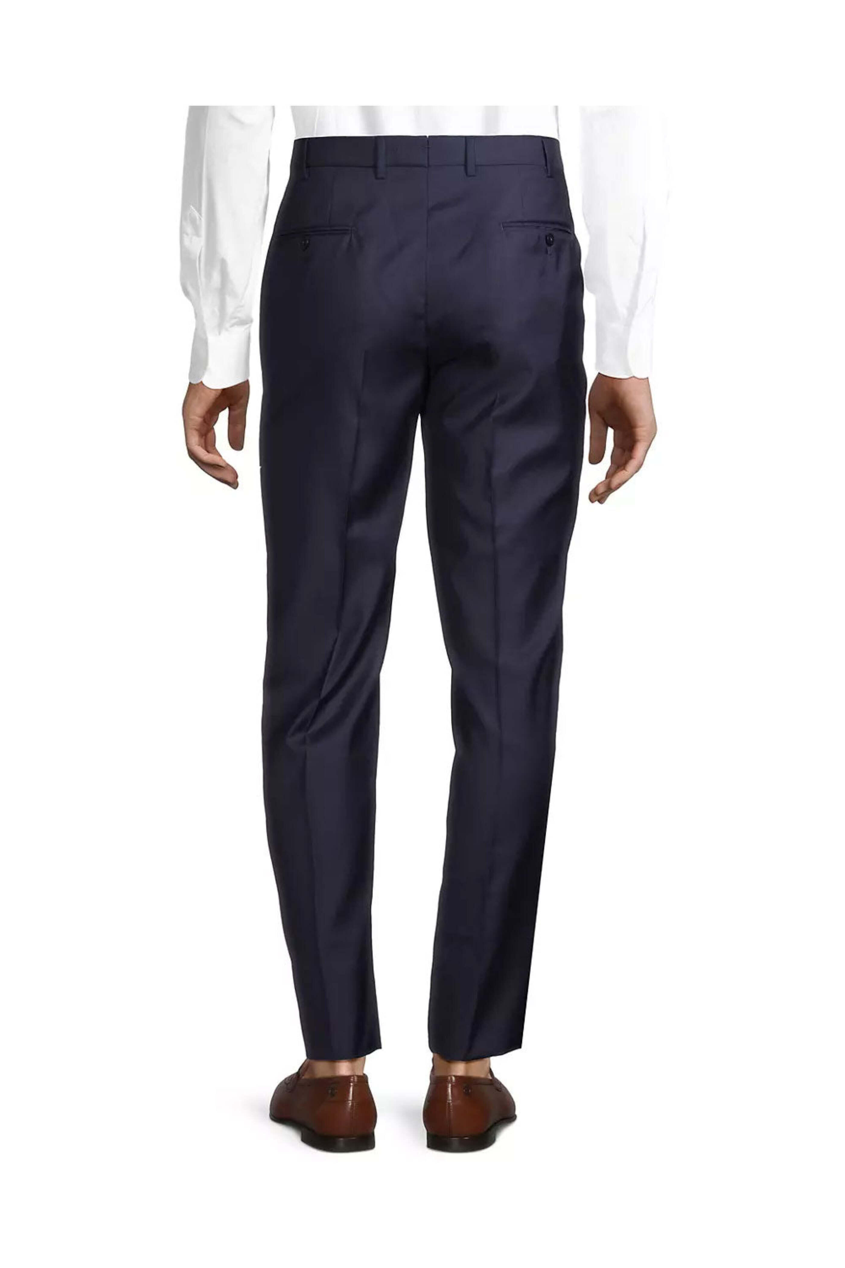 Isaia - Navy Sanita Tuxedo Pant