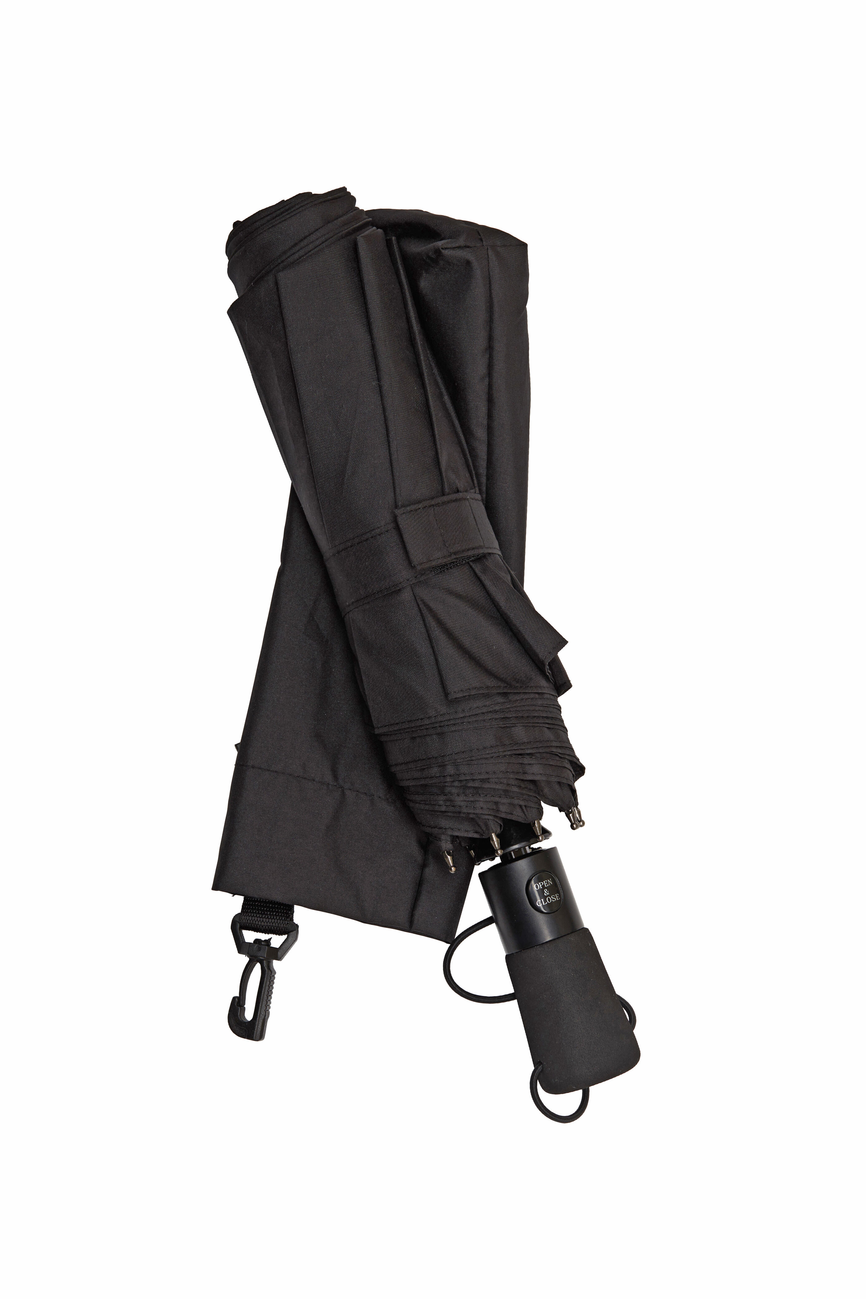 Shedrain - Windpro Black Vented Jumbo Compact Umbrella