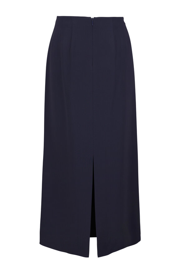 Lafayette 148 New York Cady Ink Column Maxi Skirt - view 2