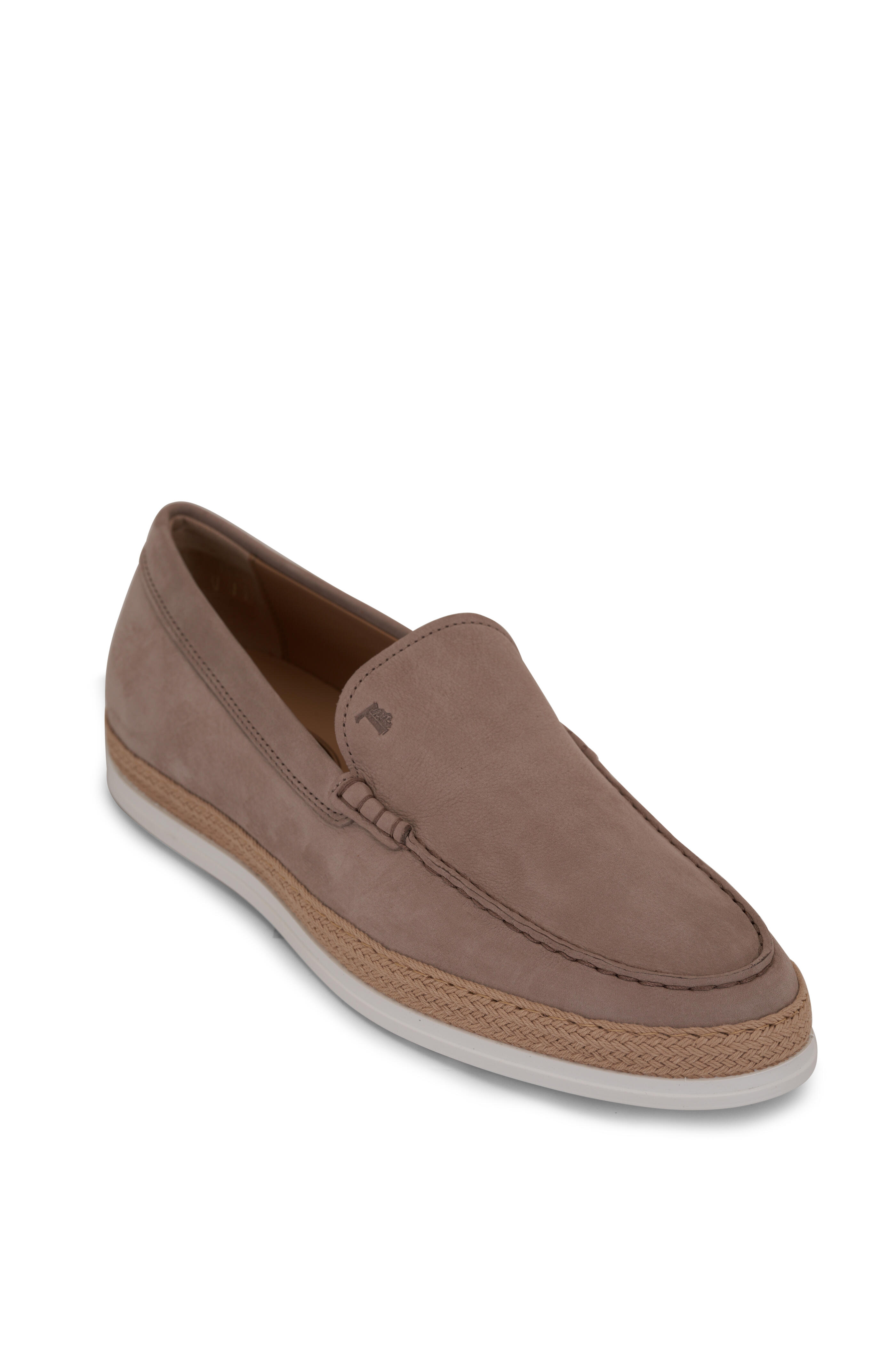 Tod's - Sand Leather Espadrille Loafer