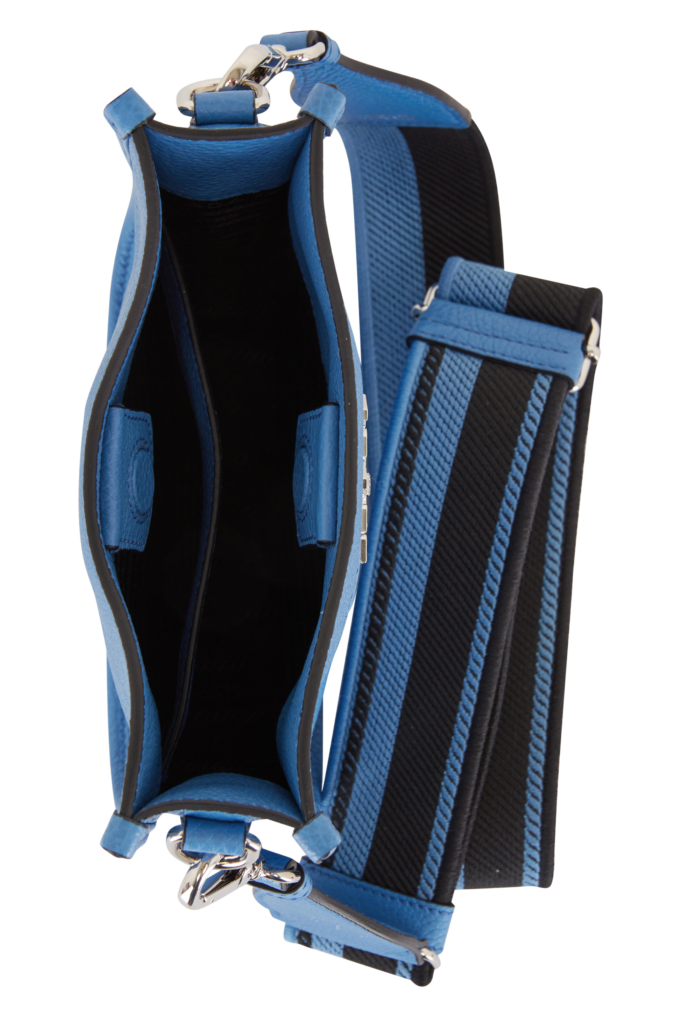 Prada - Flou Blue Leather Mini Shoulder Bag