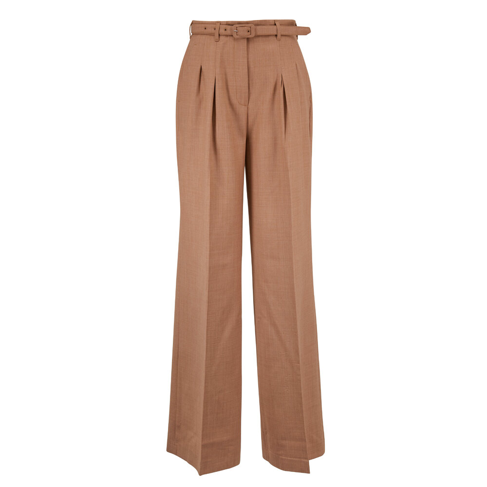 パンツ GABRIELA HEARST Women Straight Pants 2252168S127 GNM GOLD Vesta Pant in Gold Metallic Nappa Leather – Gabriela Hearst