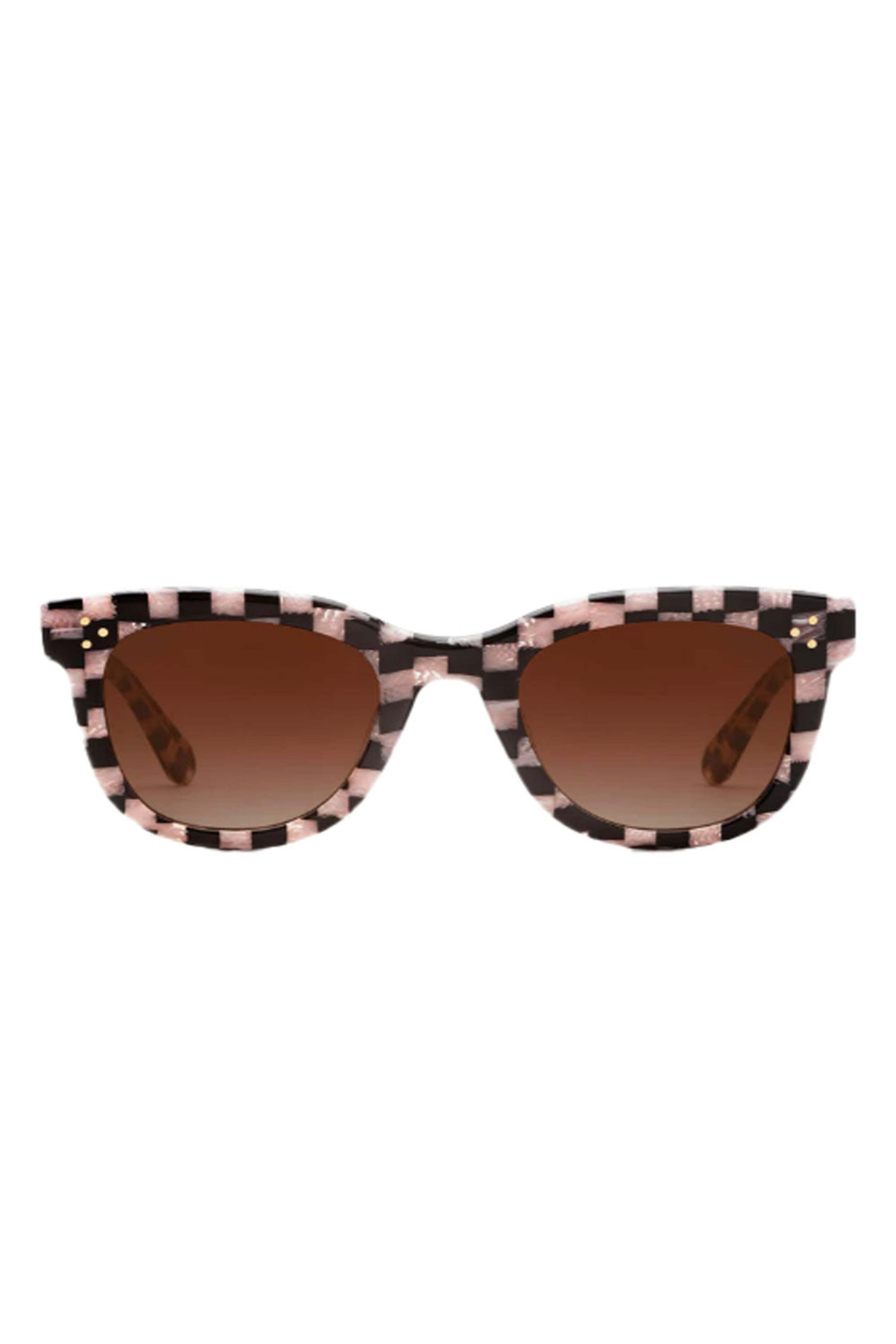 Krewe Jena Polarized Sunglasses Krewe - Jena Sunglasses in Opaline to Crystal | Mitchell Stores main image 4