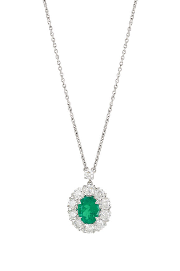 Kwiat - Colombian Emerald Pendant Necklace