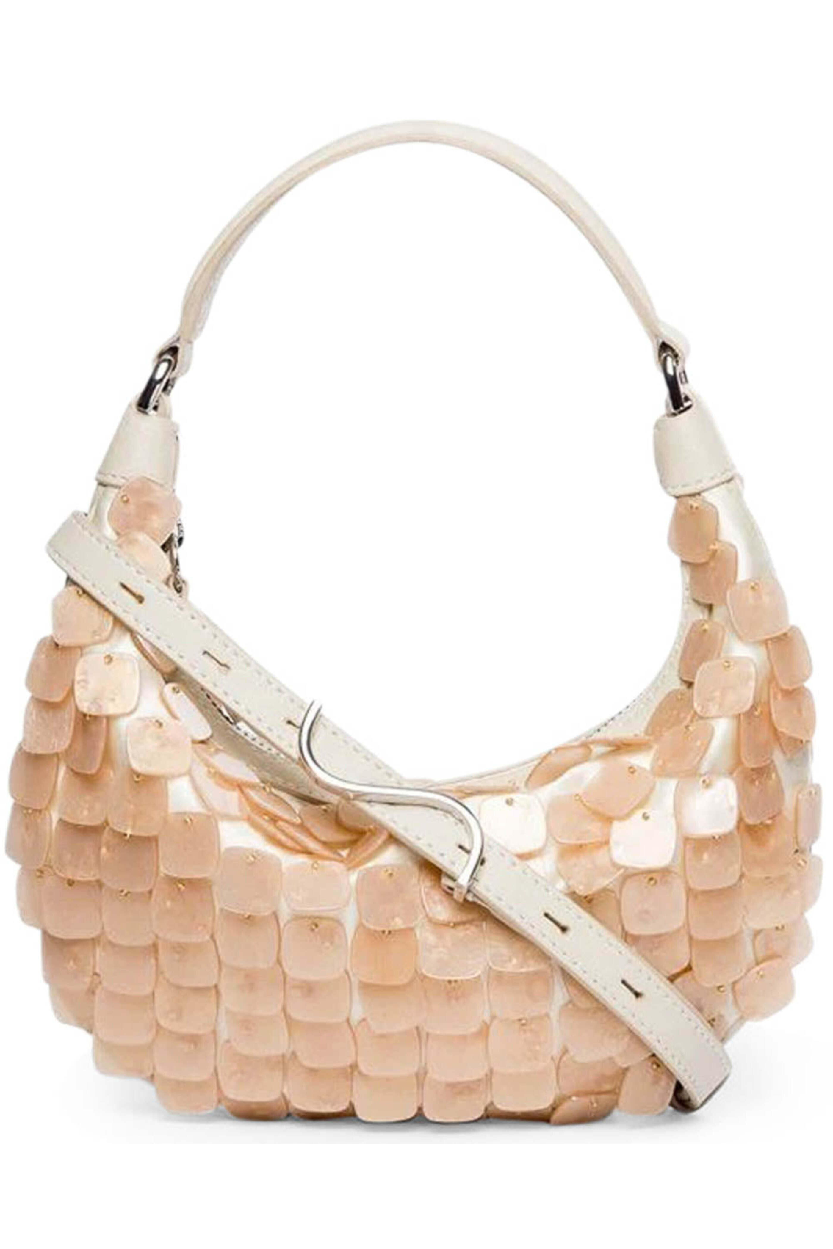 Staud - Mini Sasha Bag in Natural Payette