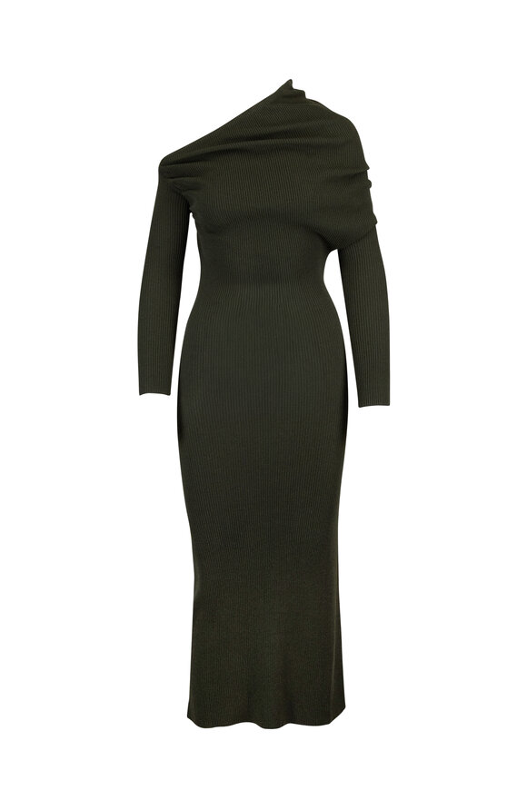 Altuzarra Berrigan Hunter Green Maxi Dress - view 1