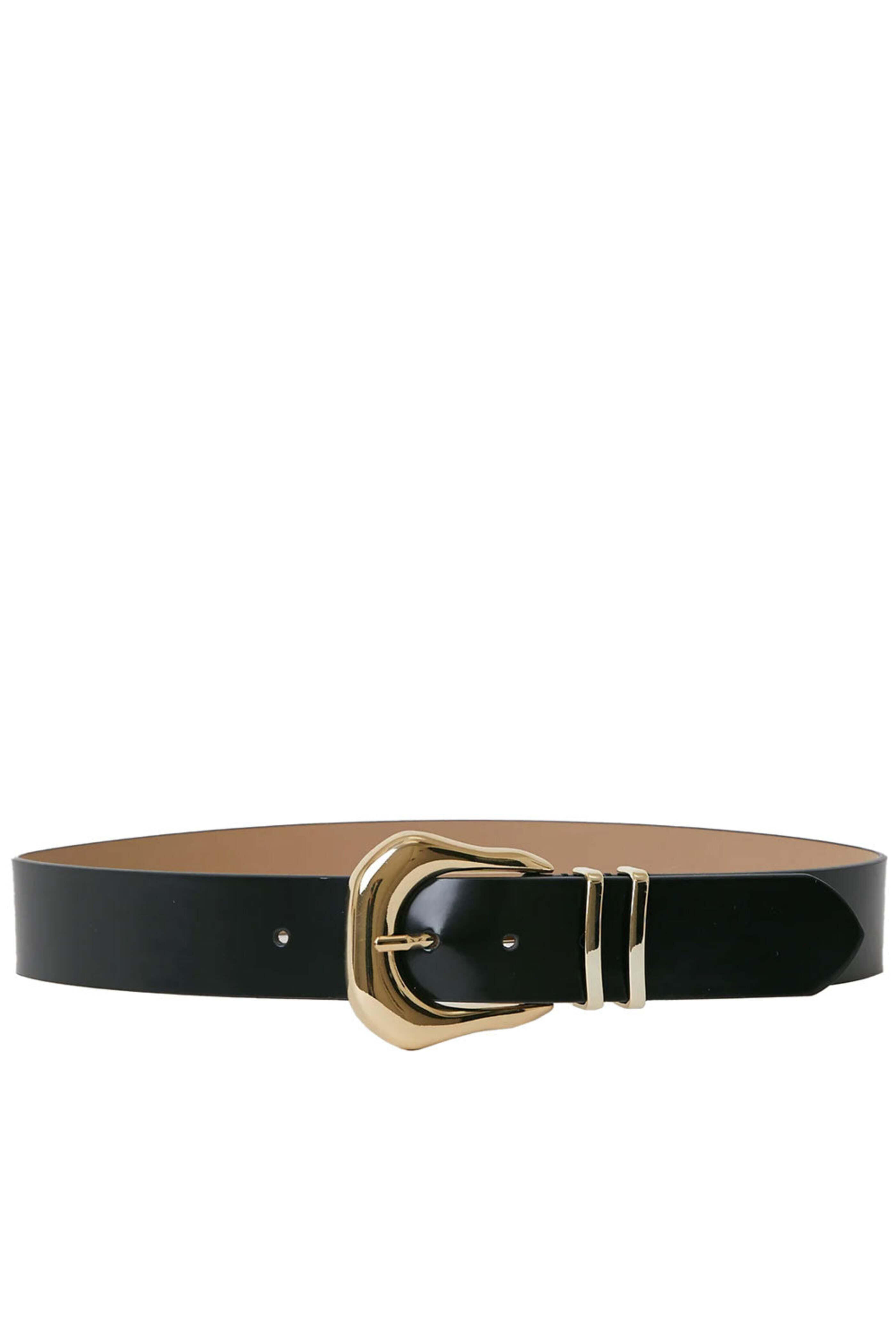 B-Low The Belt - Koda Mod Leather Belt in Black and Gold