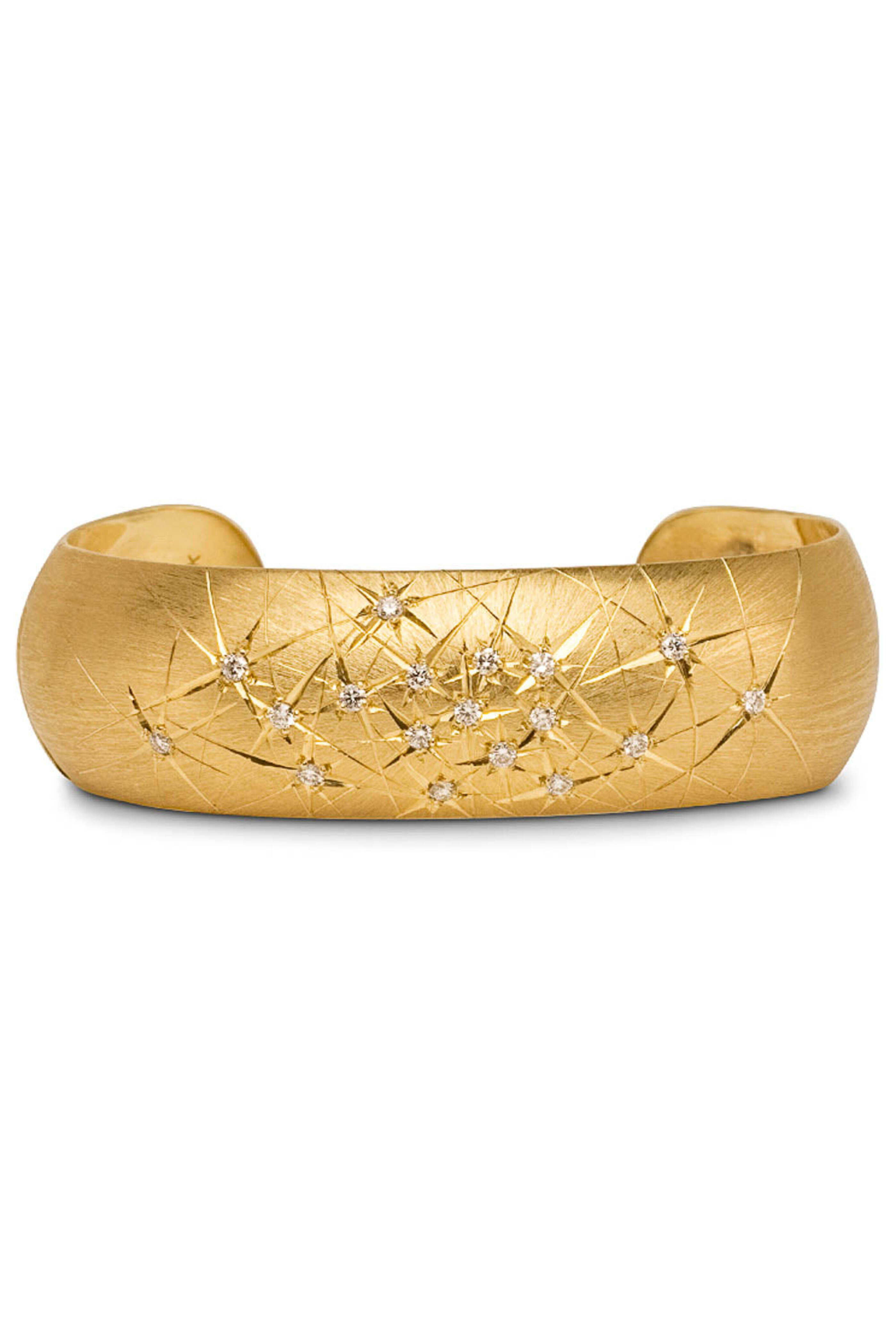 Adam Foster Fine Jewelry - Diamond Constellation Cuff Bracelet