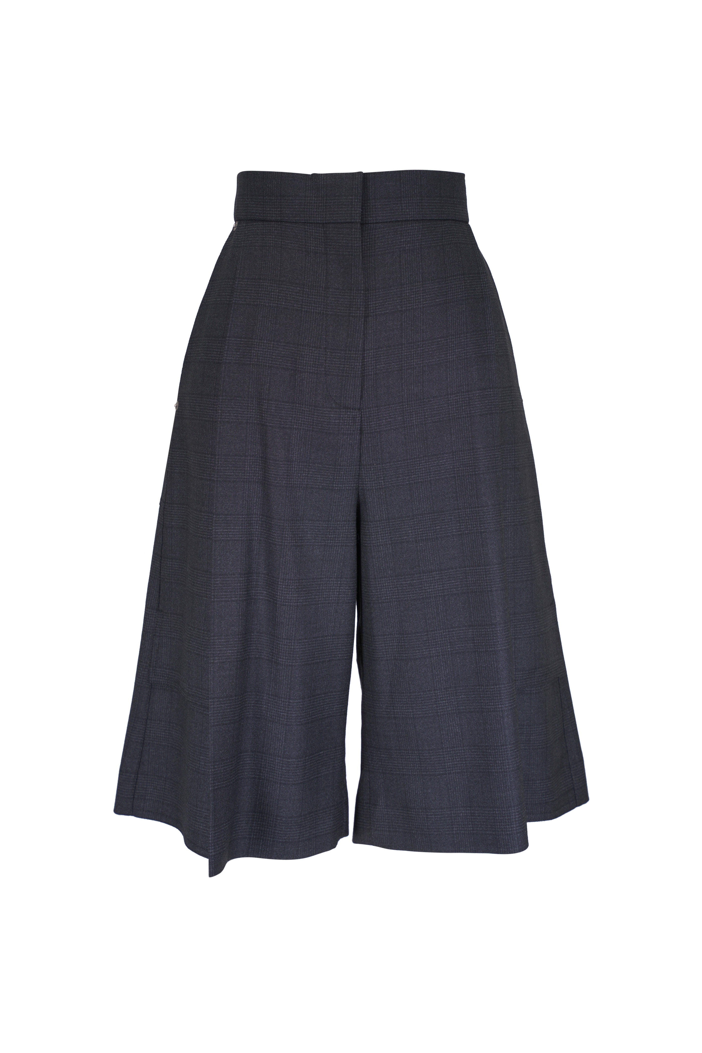 Loewe - Dark Gray Wool Cargo Shorts