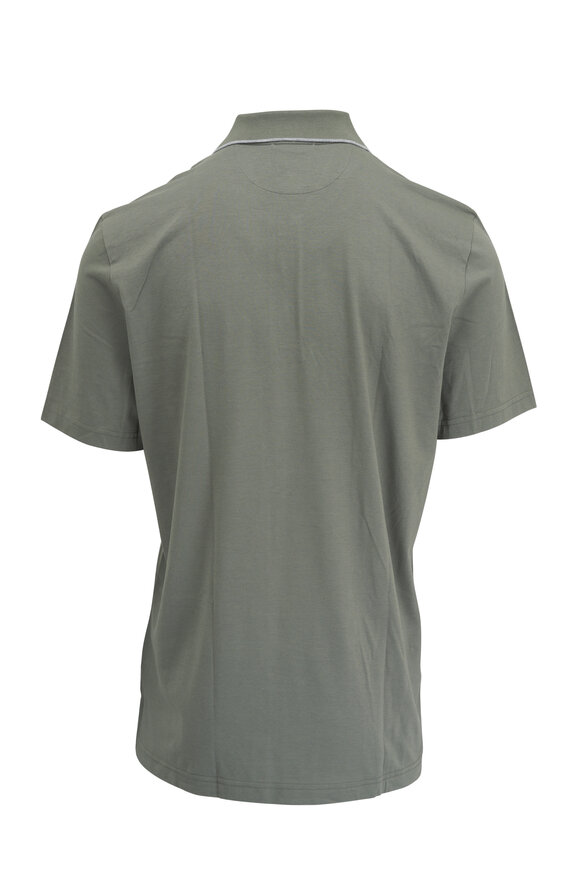 Faherty Brand - Movement™ Olive Melange Heather Polo